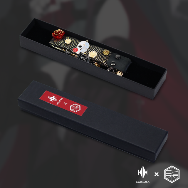 MOMOKA × XIAOQI コラボ ストラップ
