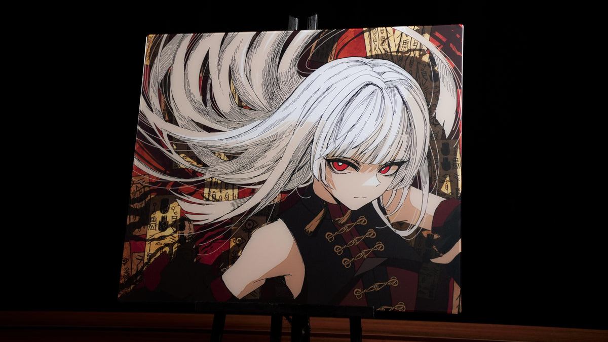 AbyssGaming × KIBU - 白夜 日本数量限定モデル【ガラス製マウスパッド】