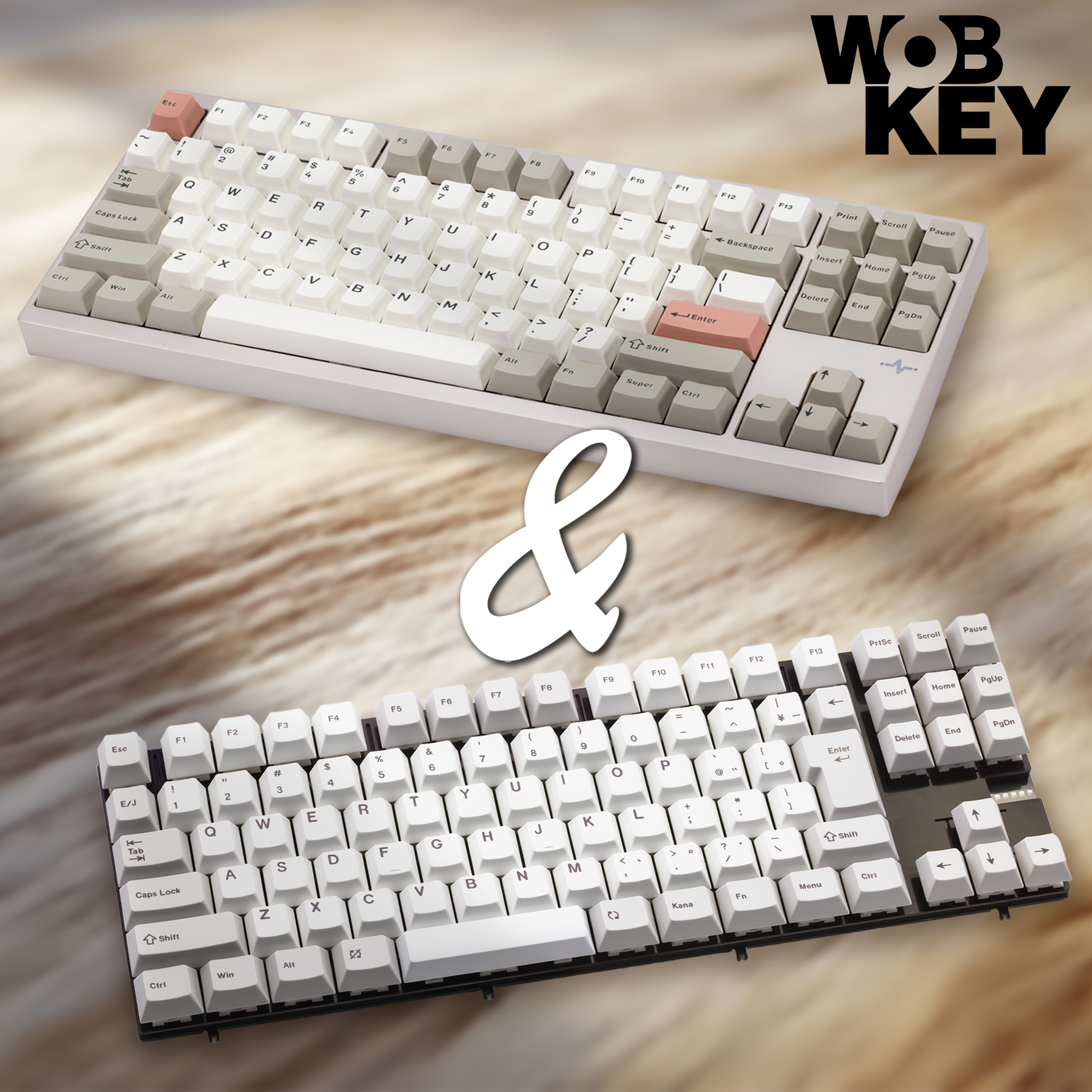 【少量限定】WOBKEY Crush 80+日本語配列キット-セット【メカニカルキーボード】