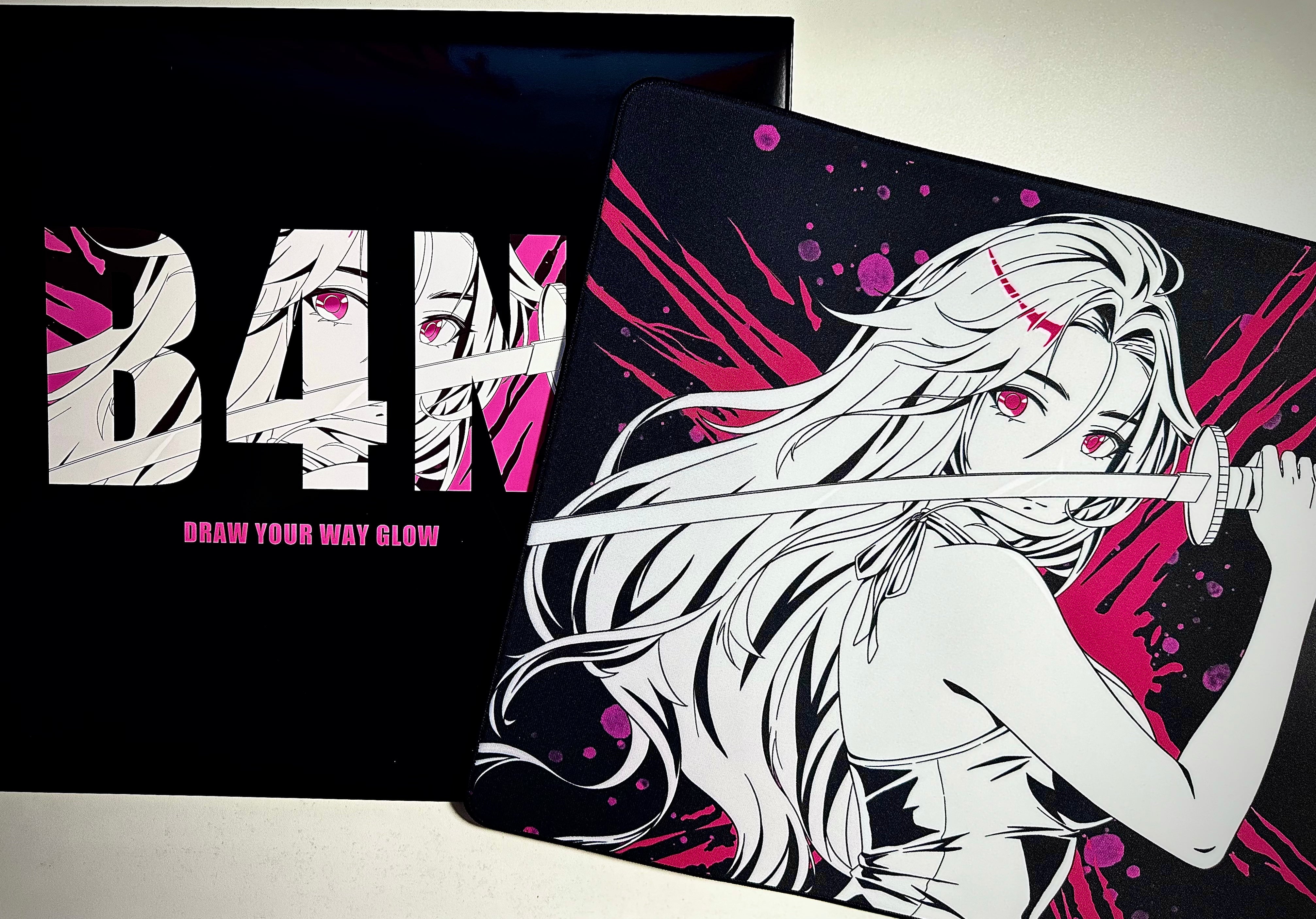 D-GLOW B4N【布製マウスパッド】