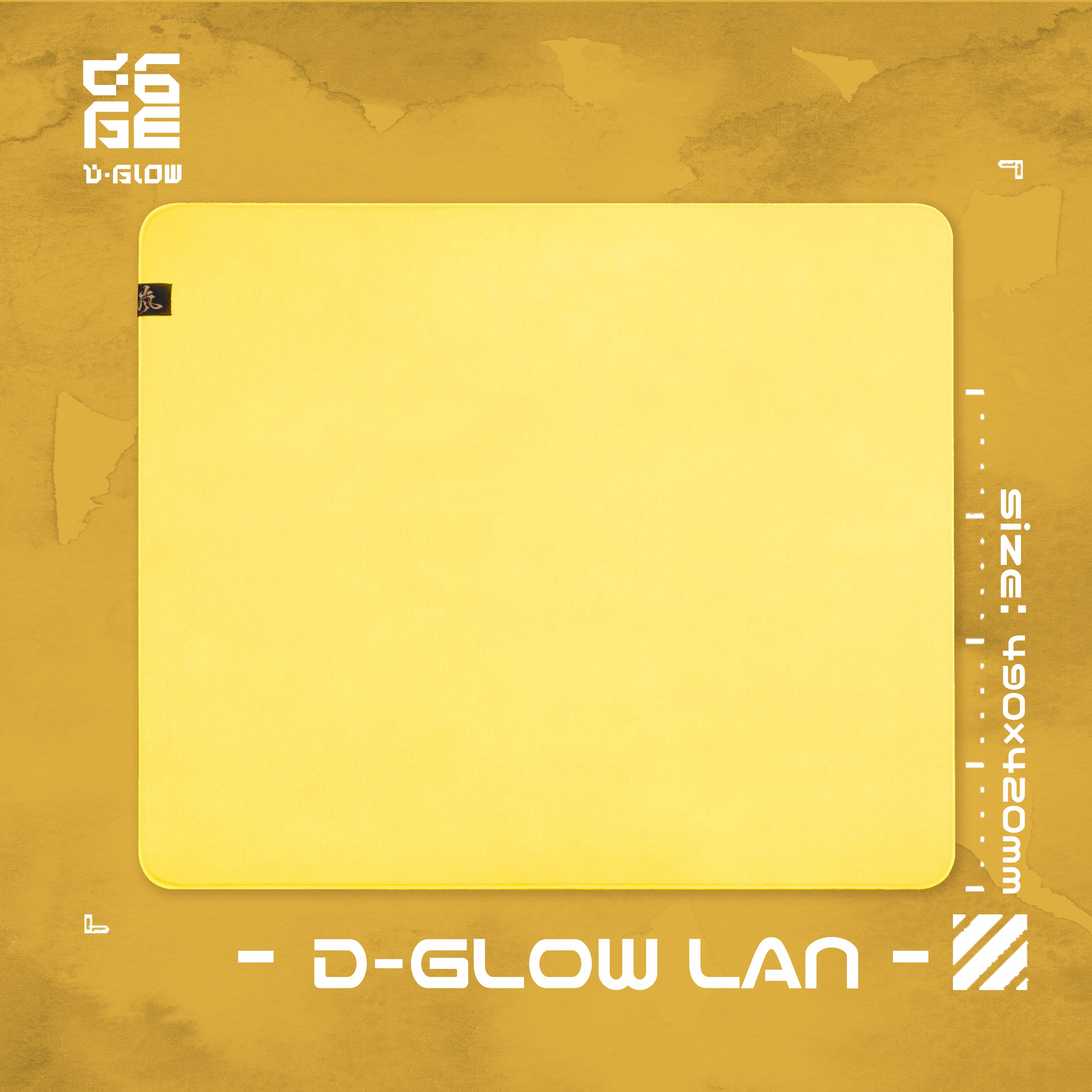D-GLOW 岚-LAN-【布製マウスパッド】