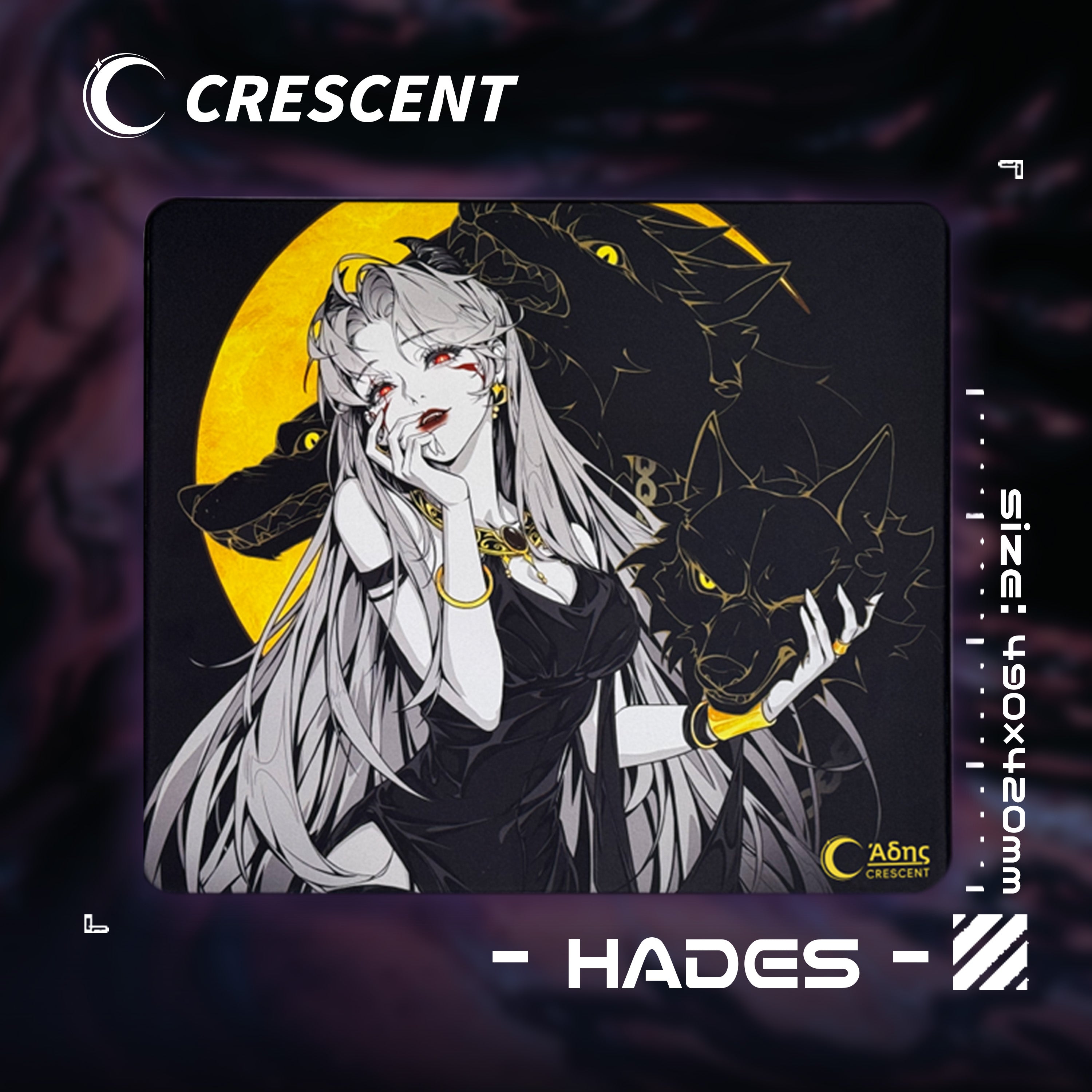 EVOLASTGEAR-Care Studio HADES 【布製マウスパッド】