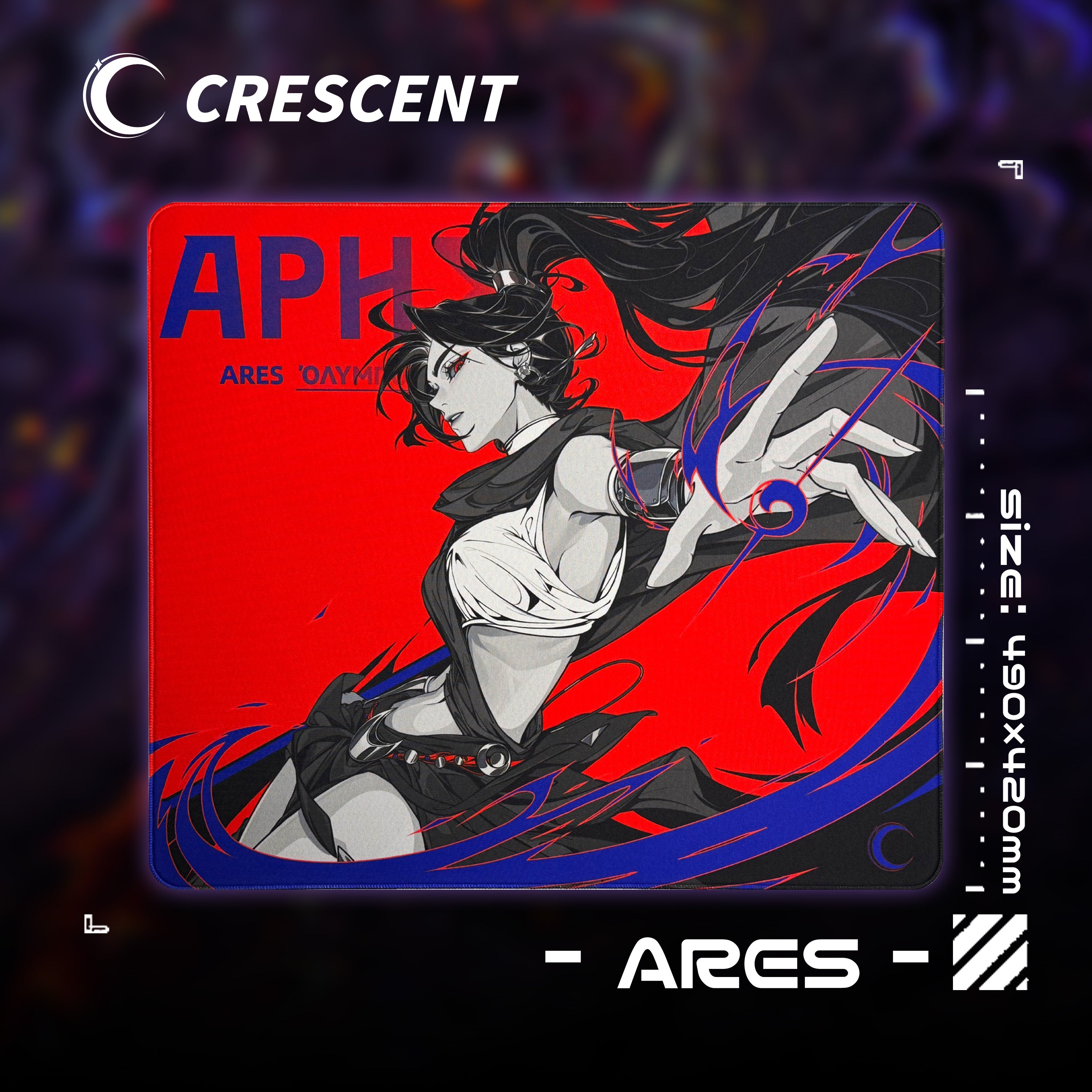 EVOLASTGEAR-Care Studio ARES 【布製マウスパッド】