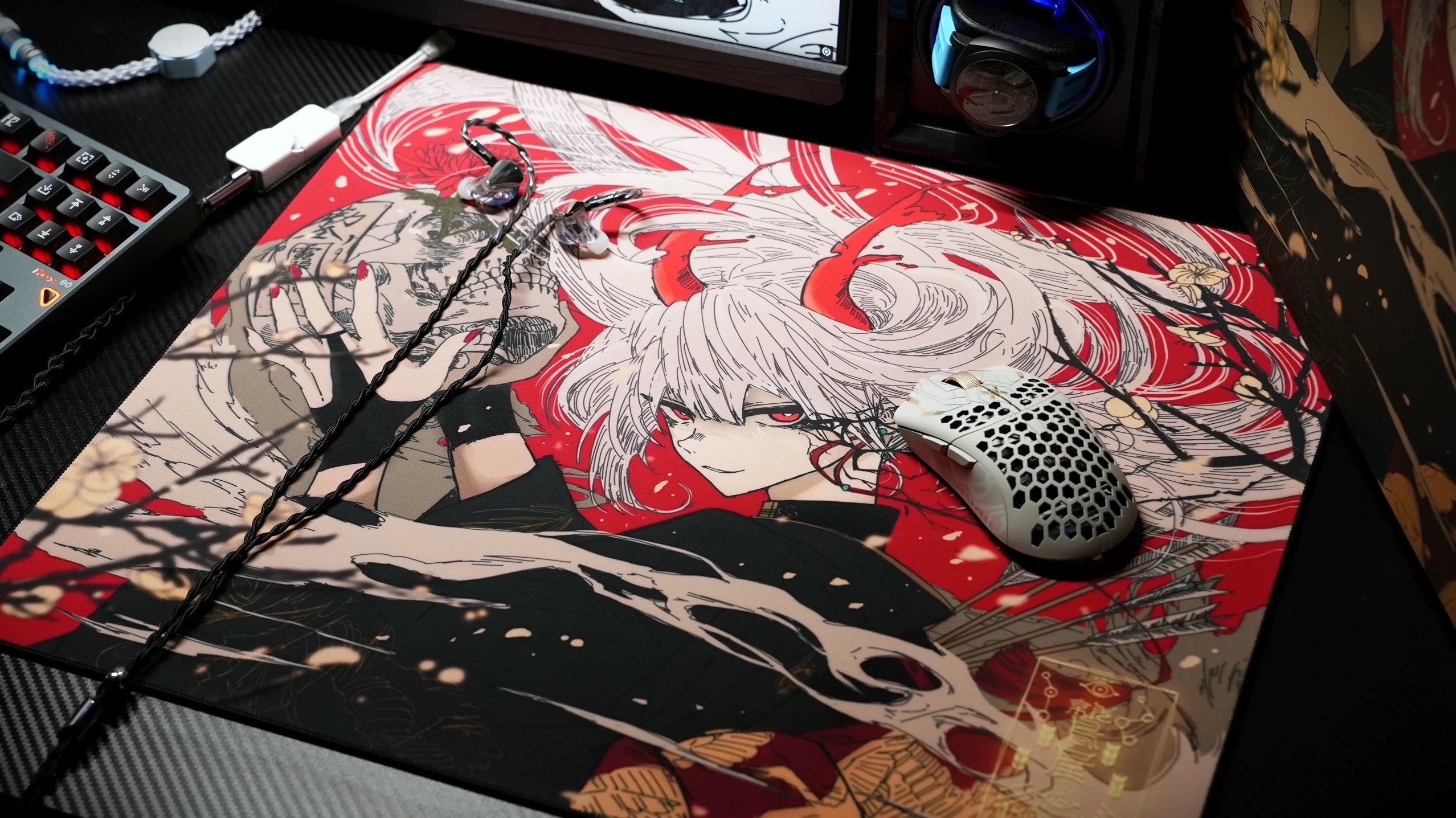 【予約販売】AbyssGaming 赤骸【布製マウスパッド】