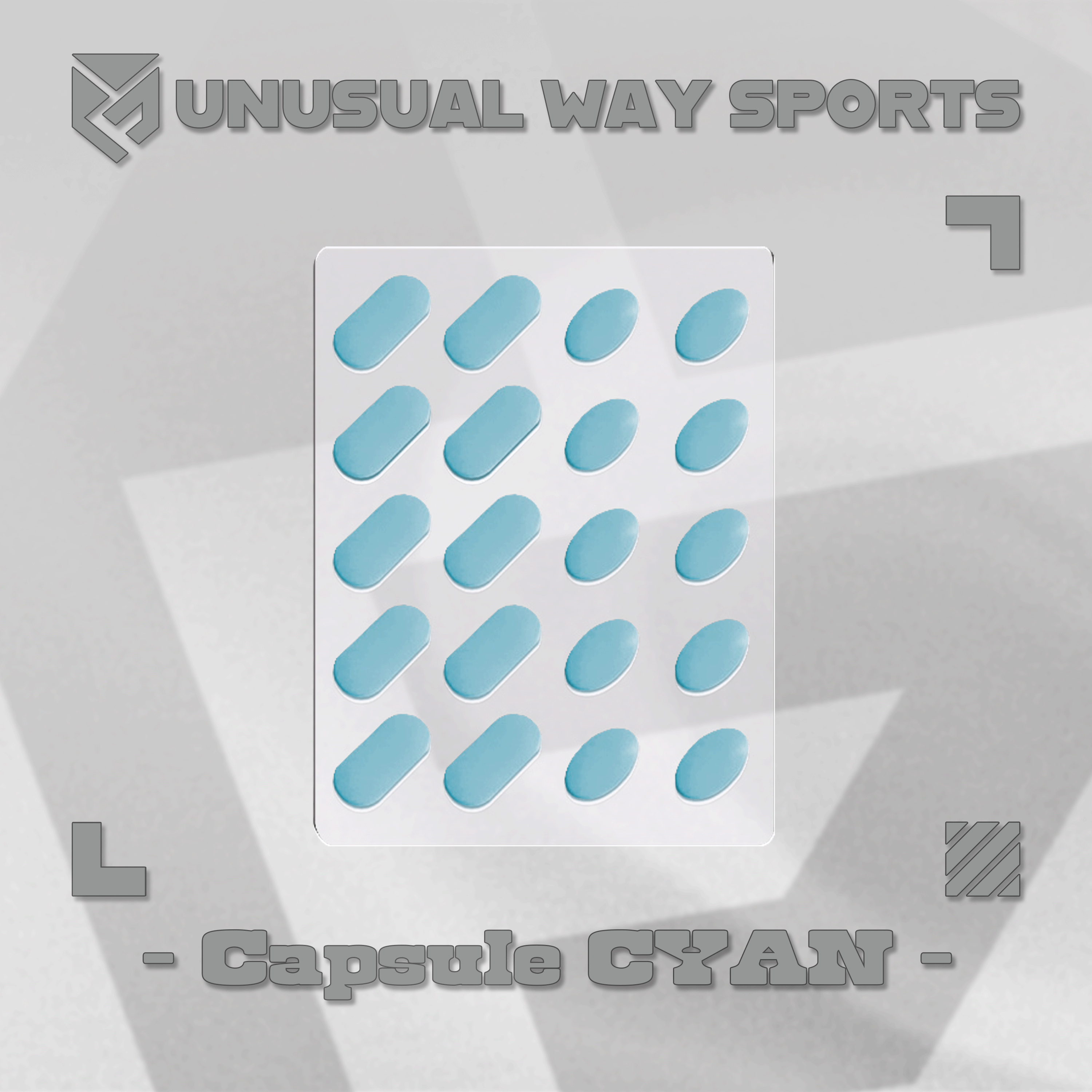 Unusual Way Sports Capsule【汎用型マウスソール】