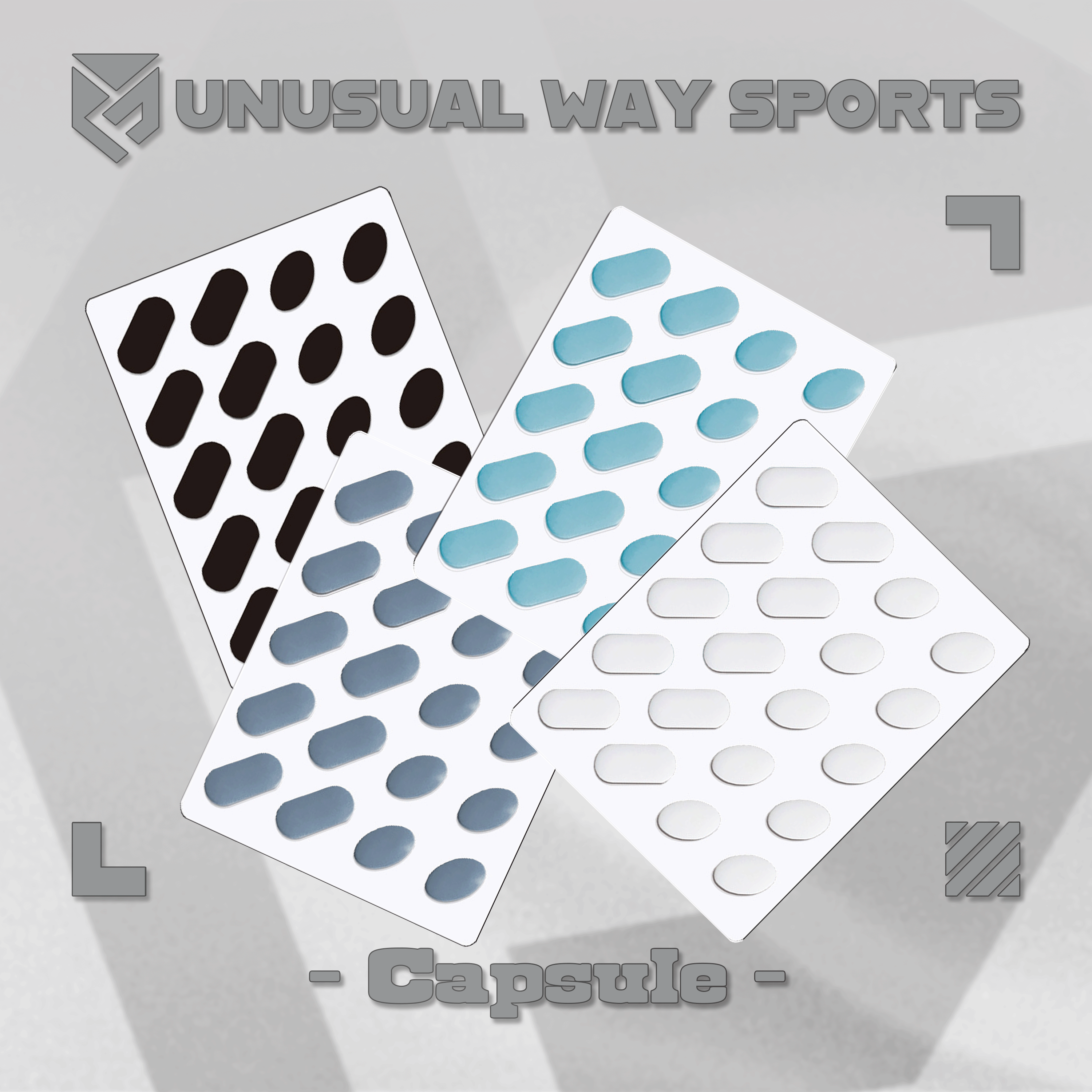 Unusual Way Sports Capsule【汎用型マウスソール】