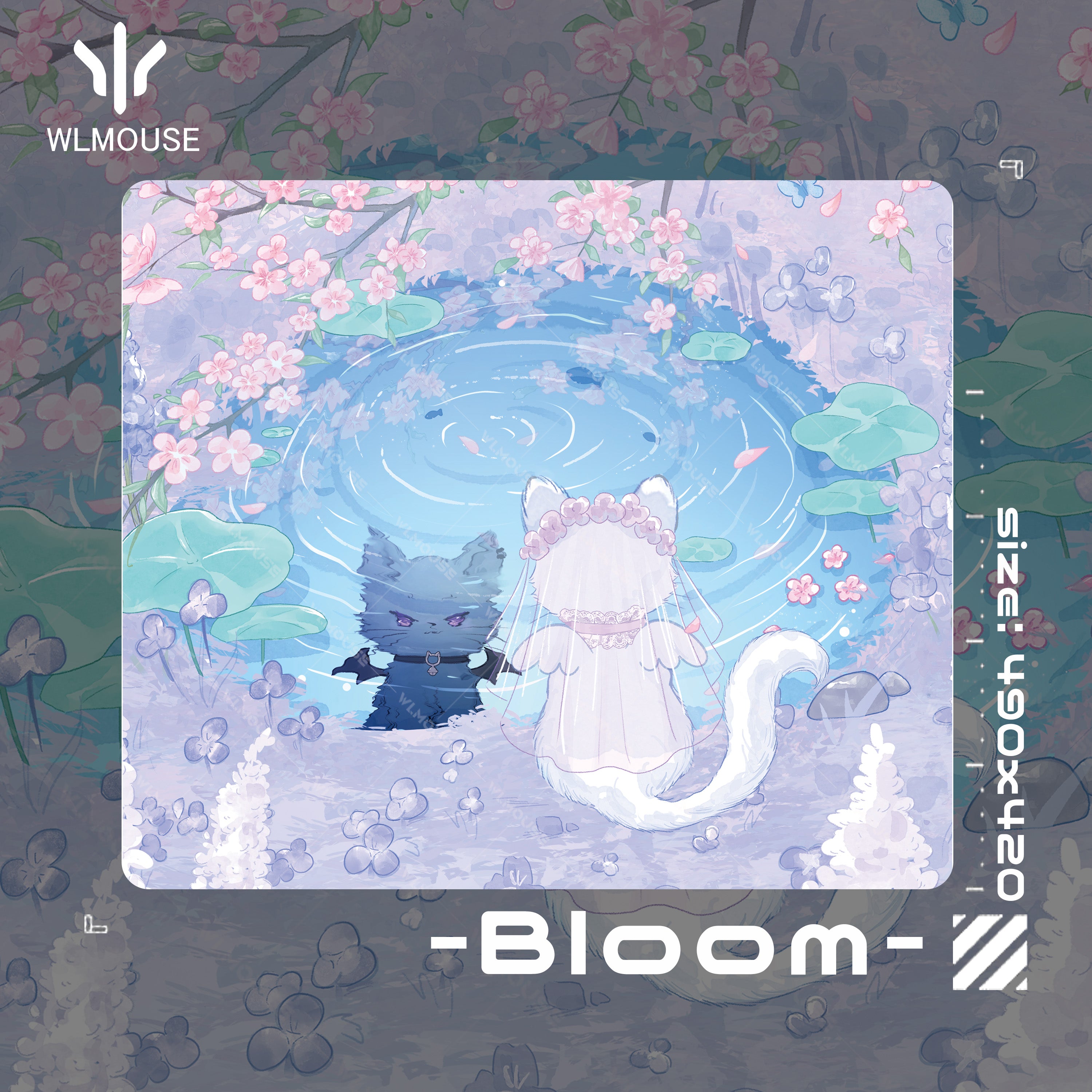WLMOUSE Bloom【布製マウスパッド】