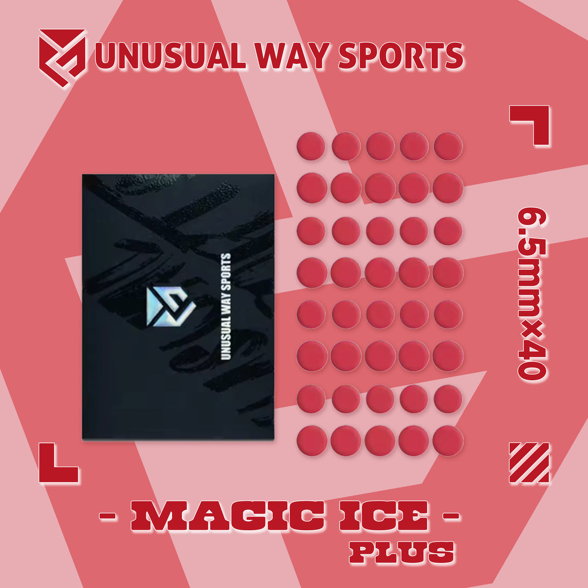 Unusual Way Sports Dot Series【汎用型マウスソール】