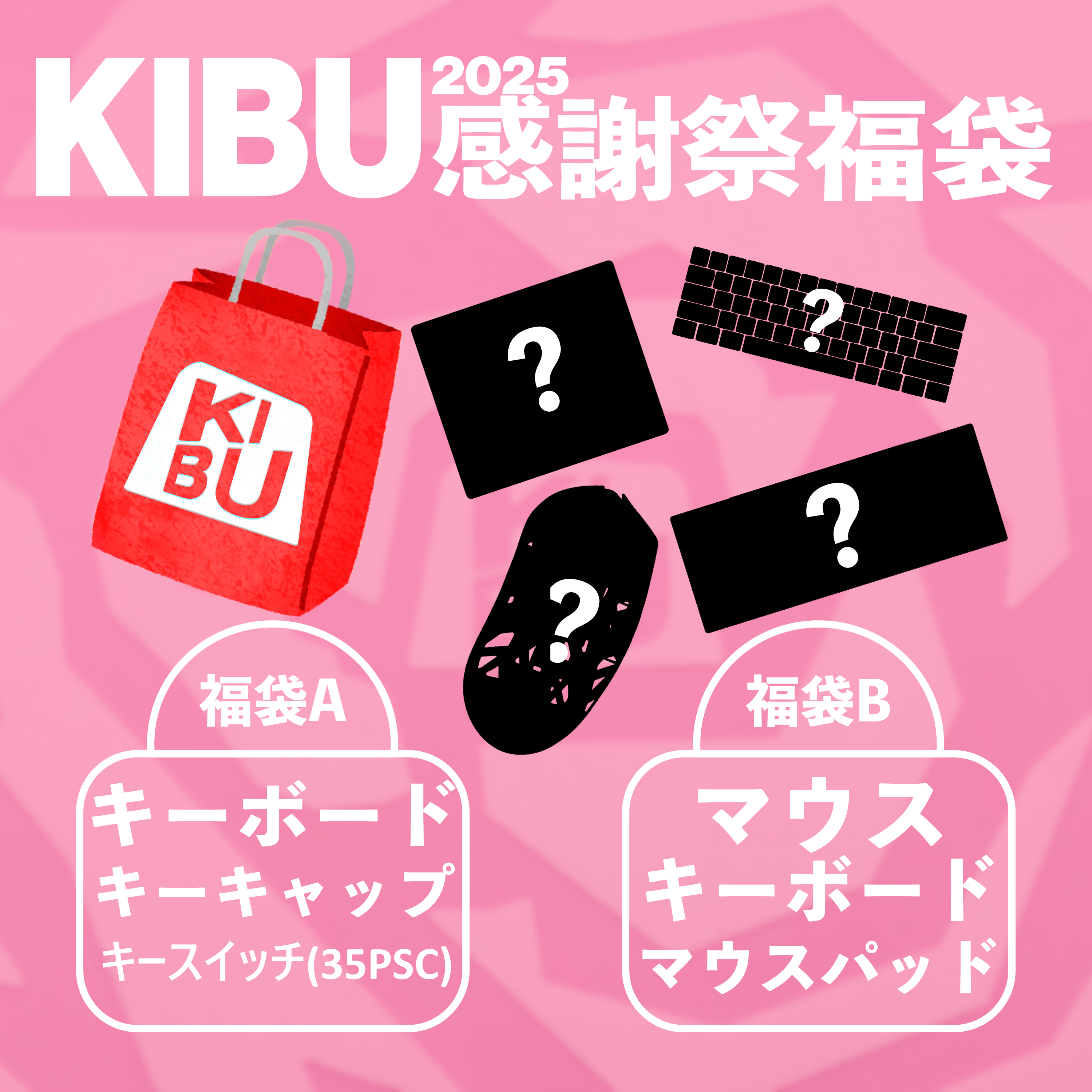 2025ゲーミングバザー限定 KIBU感謝祭福袋