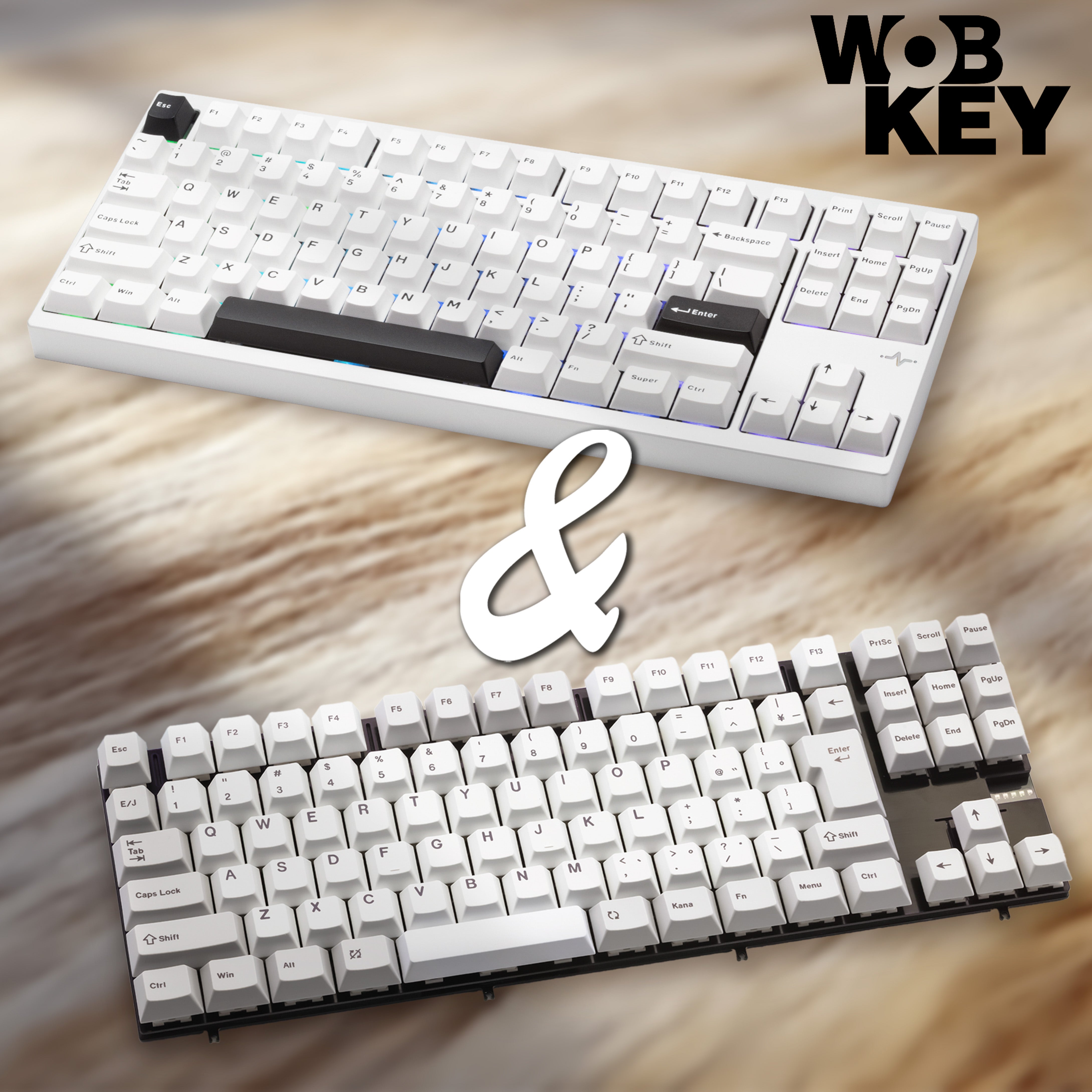 【少量限定】WOBKEY Crush 80+日本語配列キット-セット【メカニカルキーボード】
