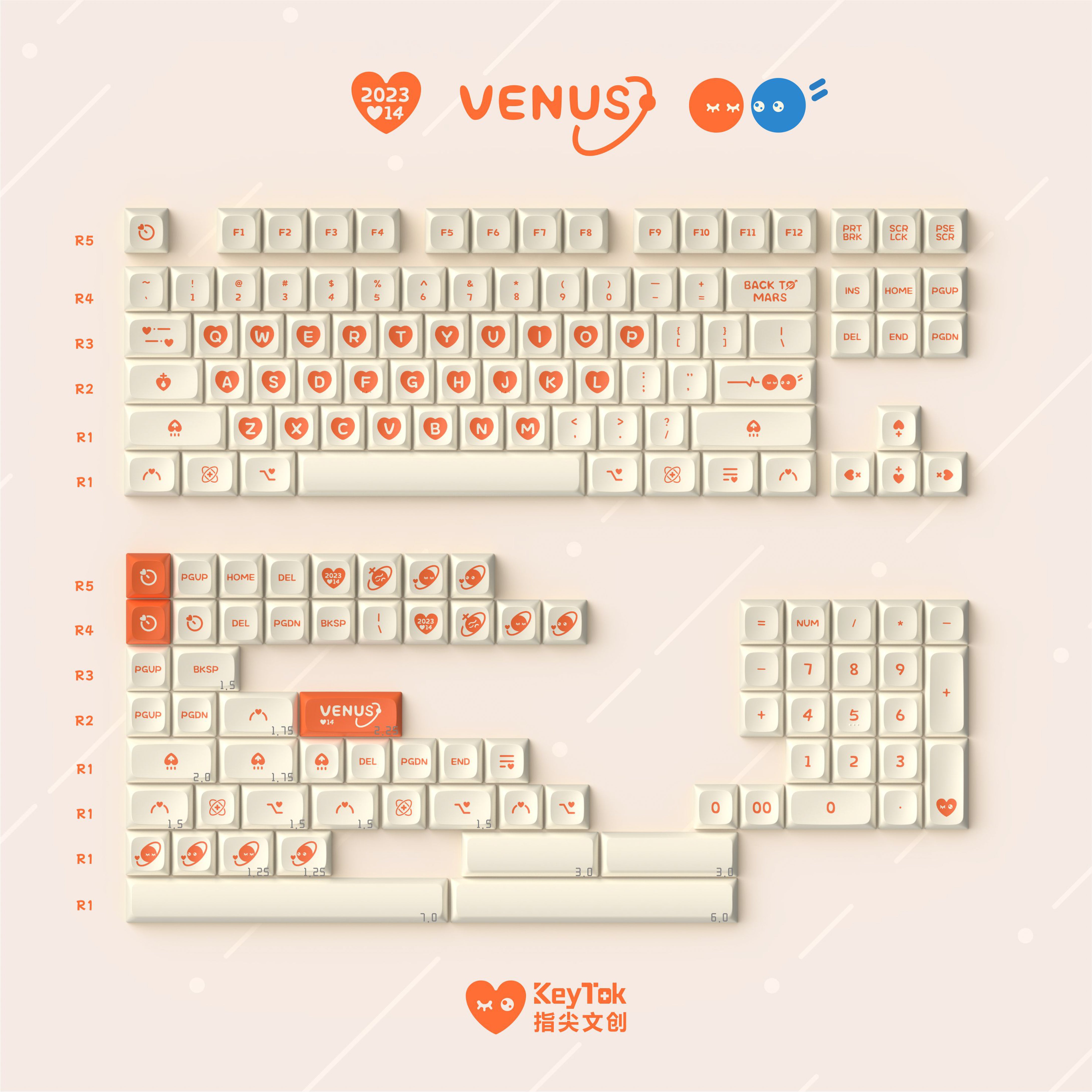 KeyTok VENUS & MARS(156key)