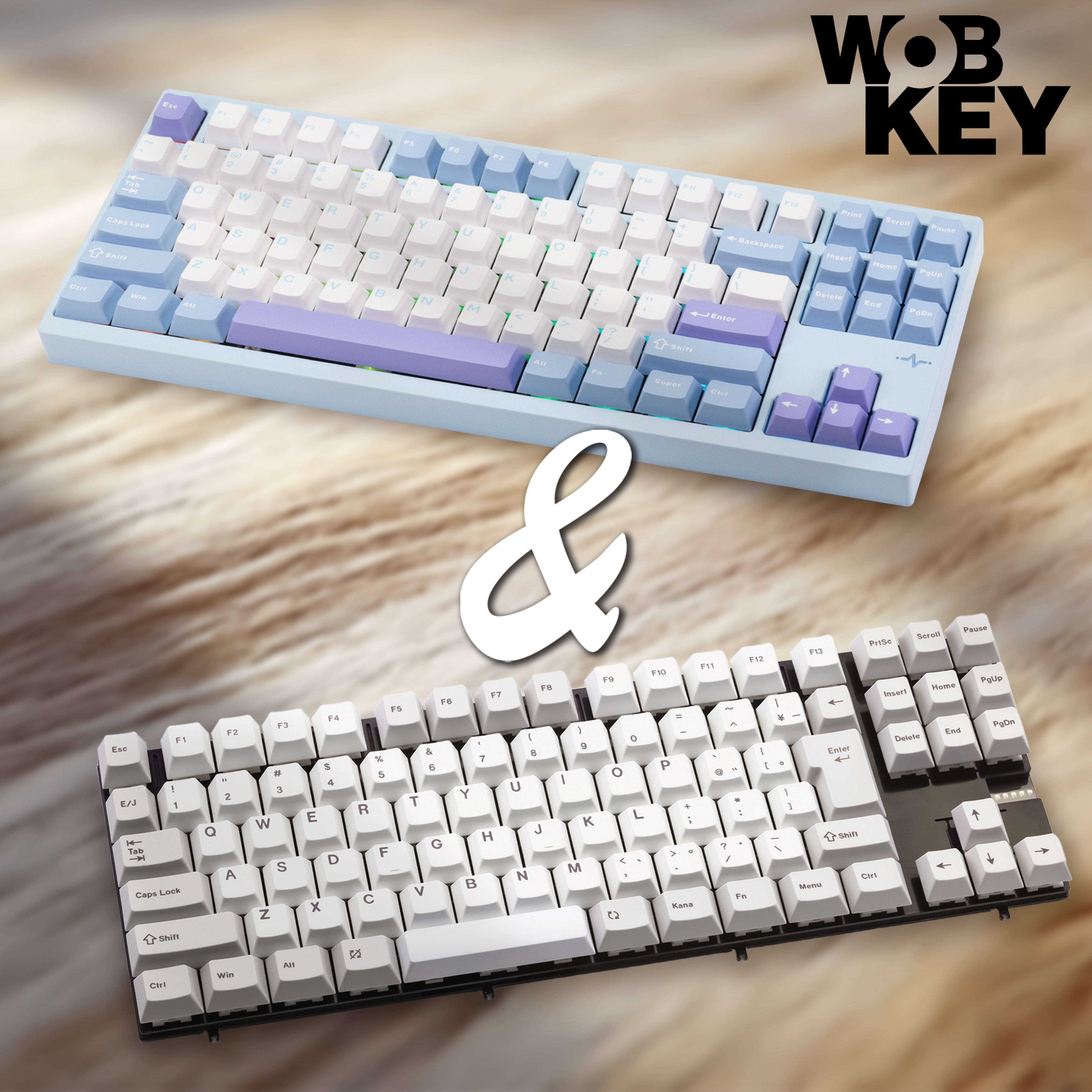 【少量限定】WOBKEY Crush 80+日本語配列キット-セット【メカニカルキーボード】