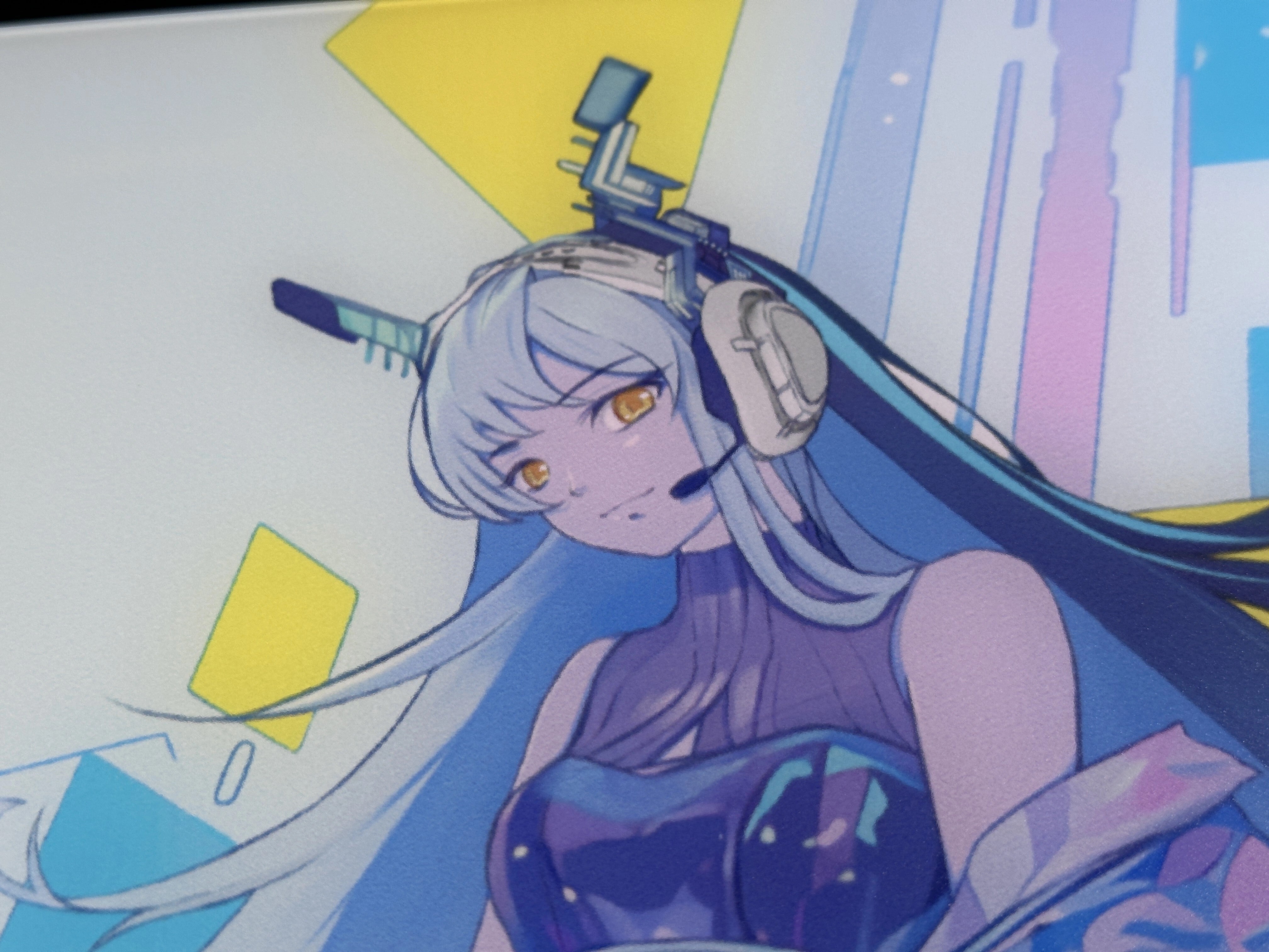 D-GLOW 速-SU- WAIZOWL Limited Ver.【ガラス製マウスパッド】