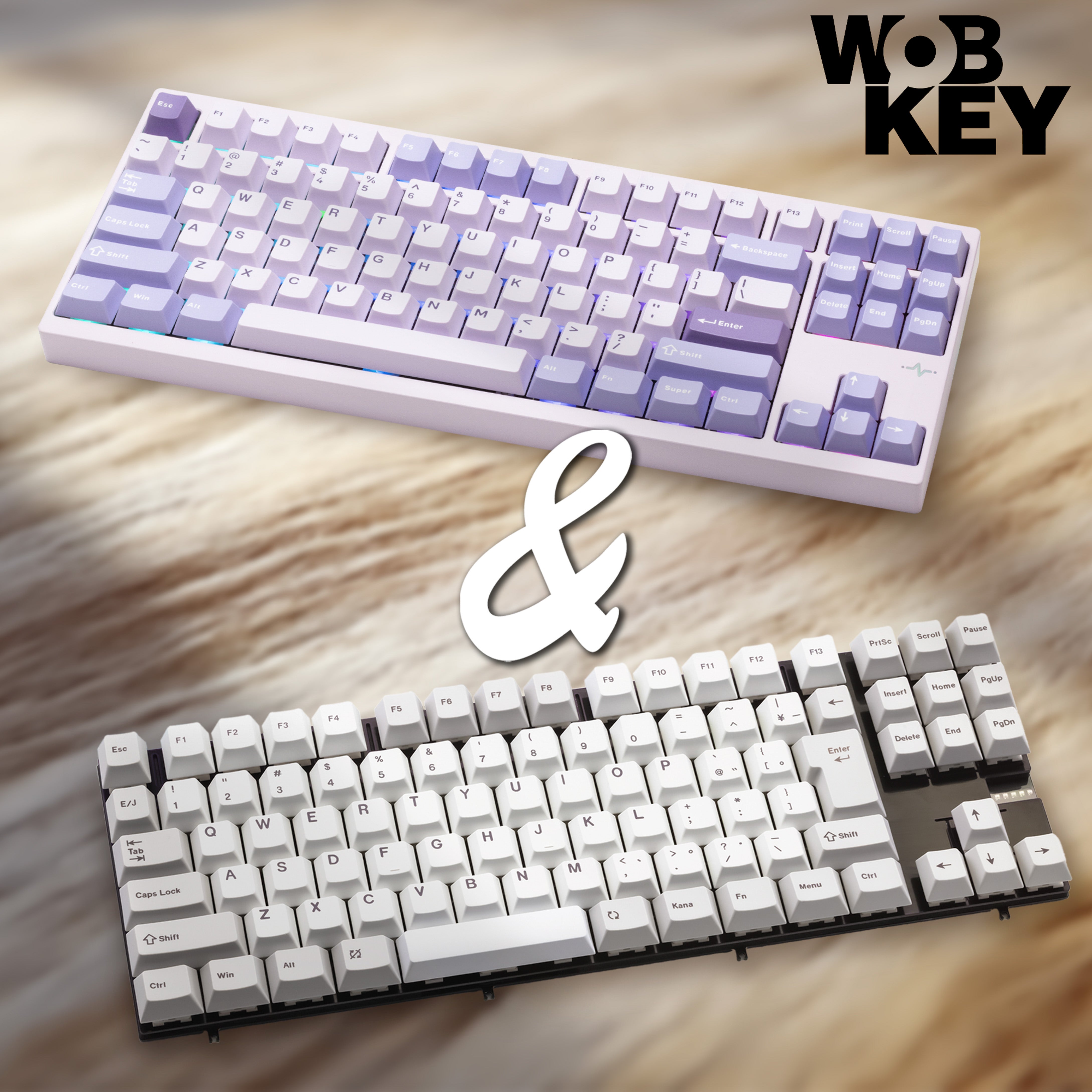 【少量限定】WOBKEY Crush 80+日本語配列キット-セット【メカニカルキーボード】