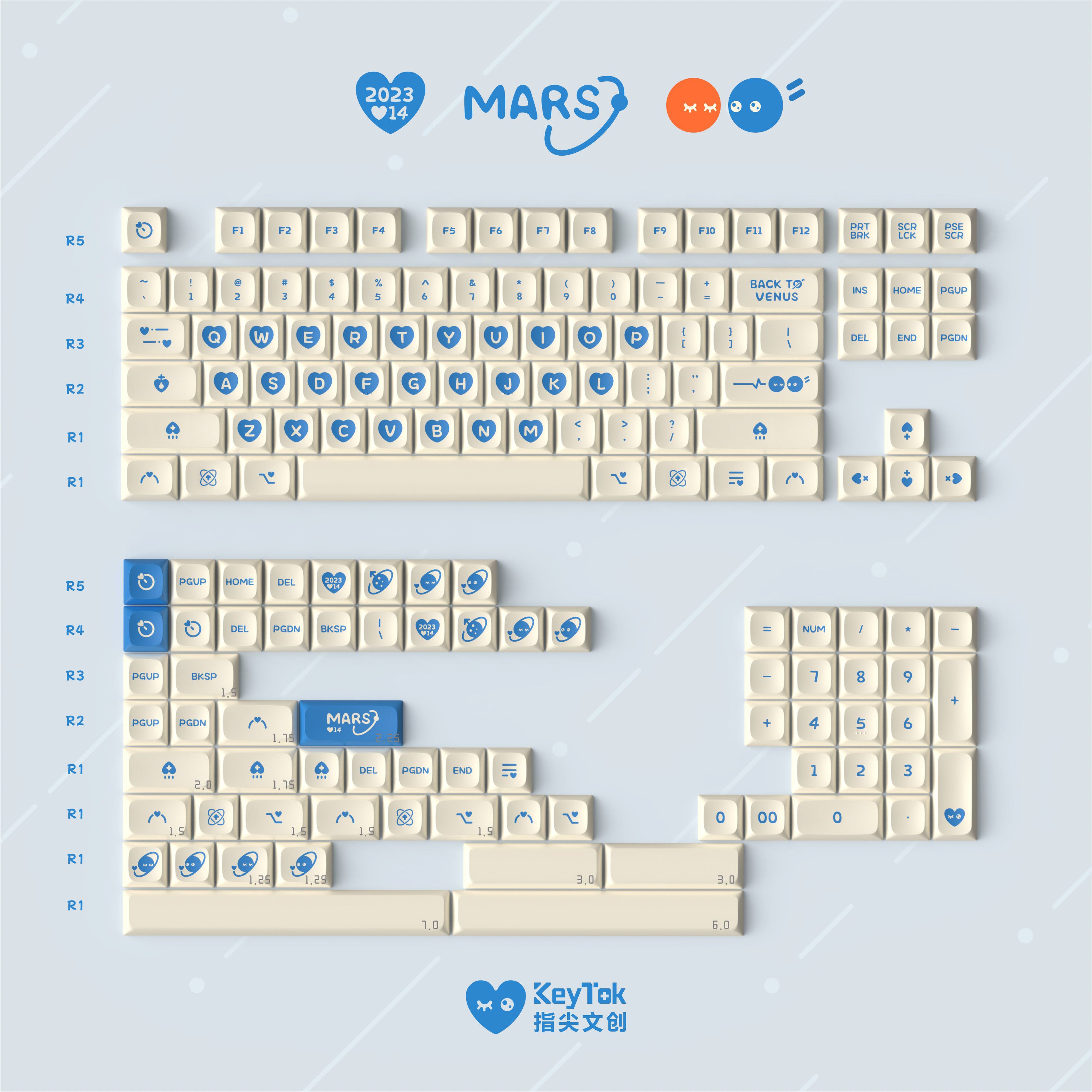 KeyTok VENUS & MARS(156key)