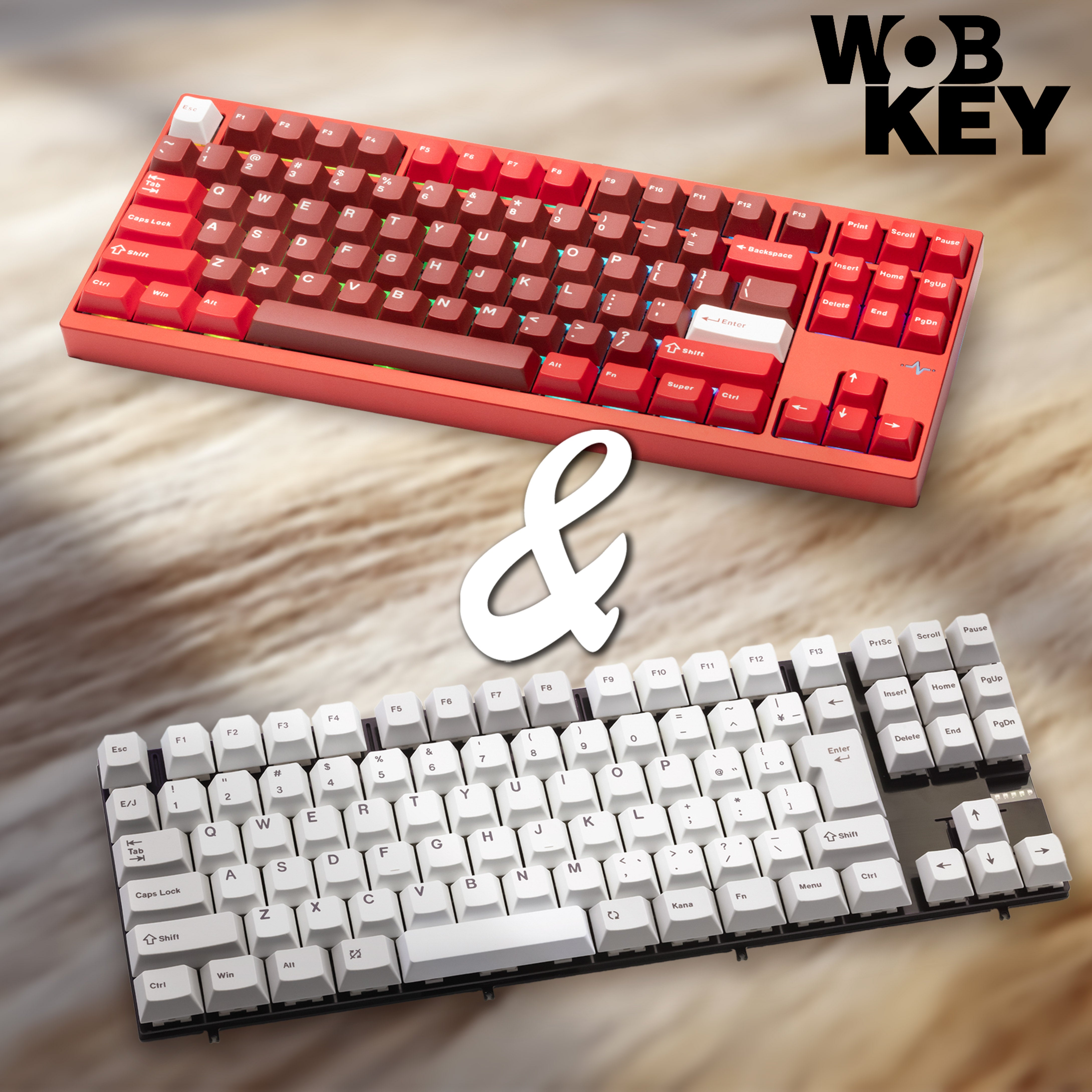 【少量限定】WOBKEY Crush 80+日本語配列キット-セット【メカニカルキーボード】