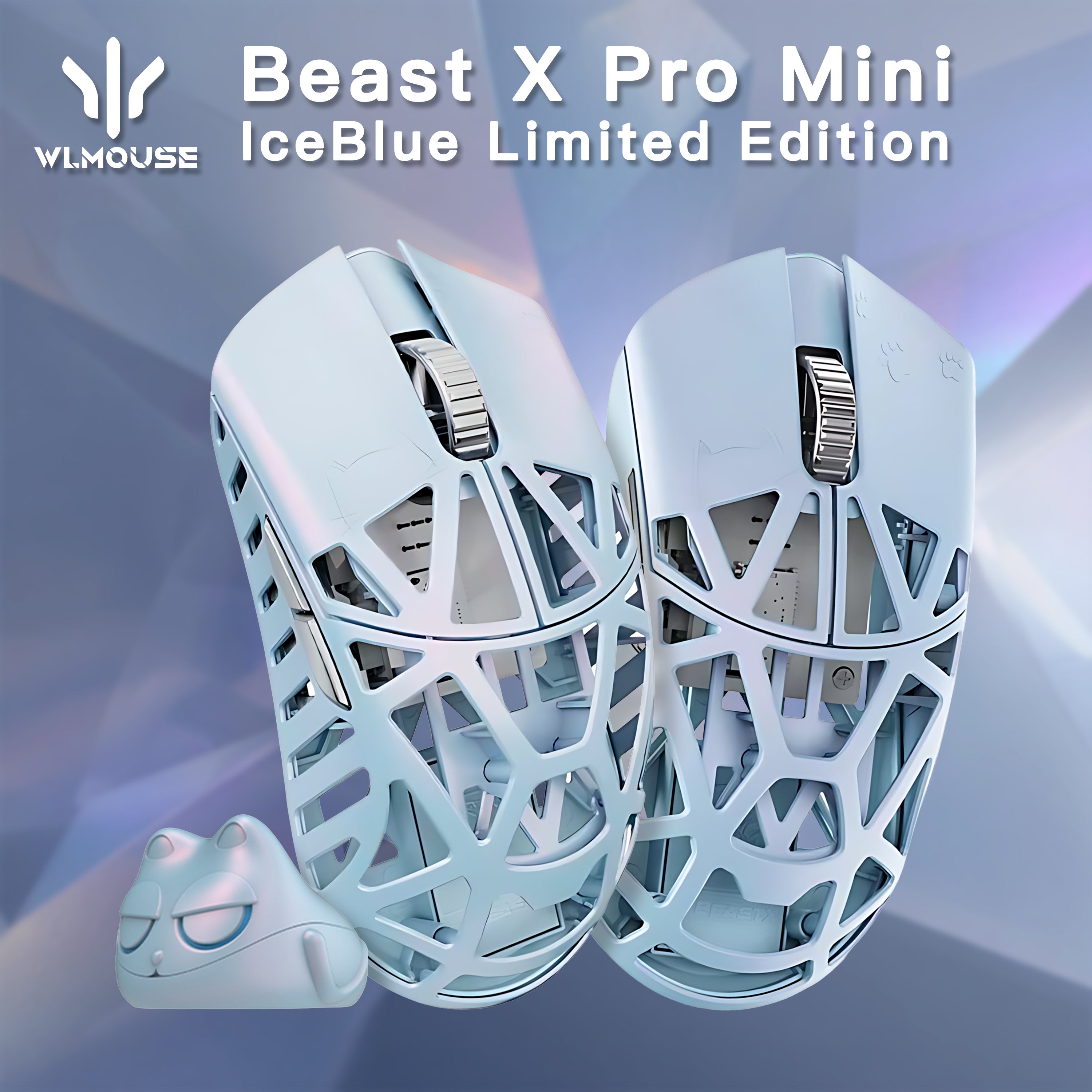 WLMOUSE Beast X Mini Pro IceBlue マグネシウム合金製マウス【数量限定】