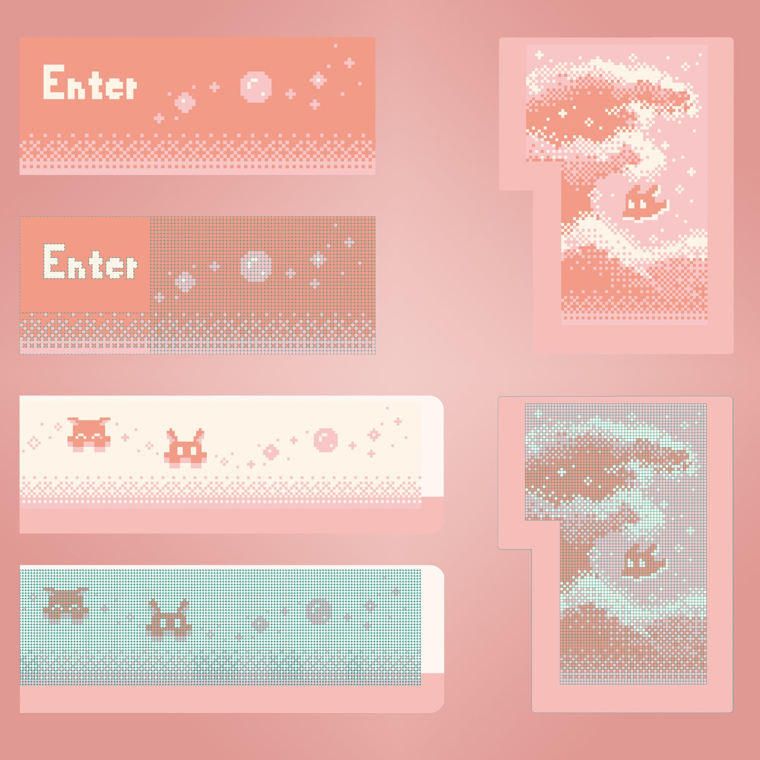 MOMOKA Pixel Ocean(128key)