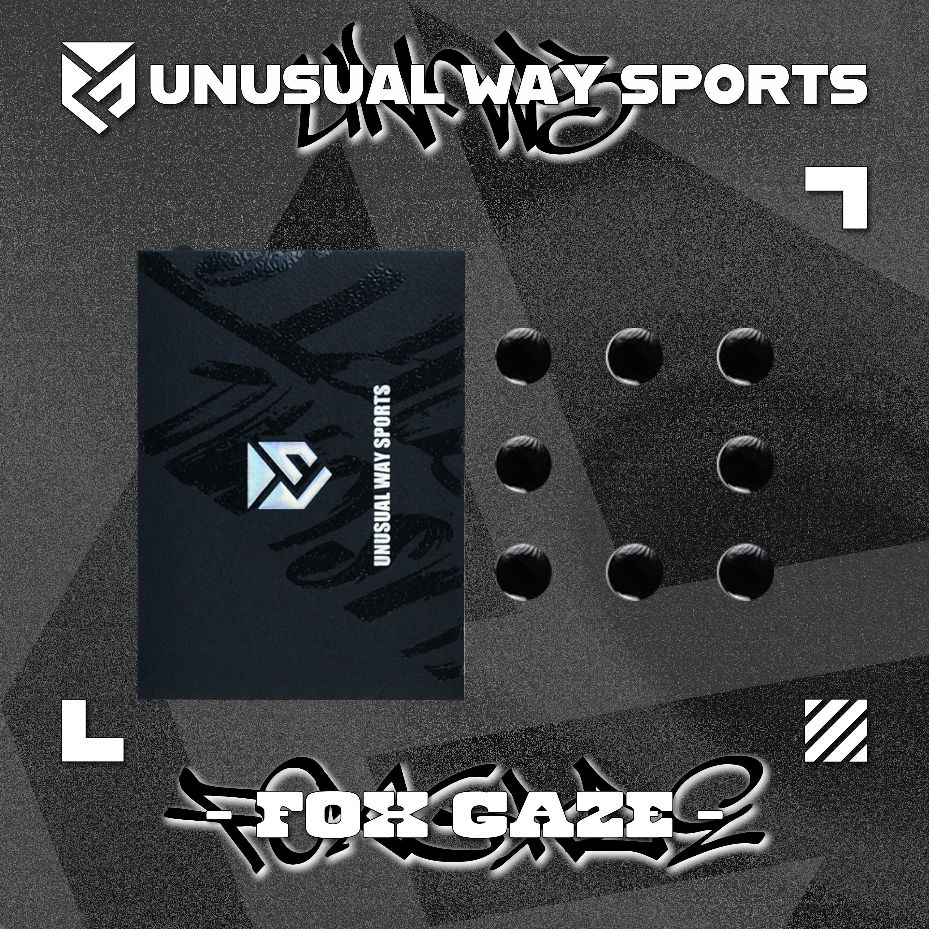 Unusual Way Sports Fox Gaze Dot【汎用型マウスソール】