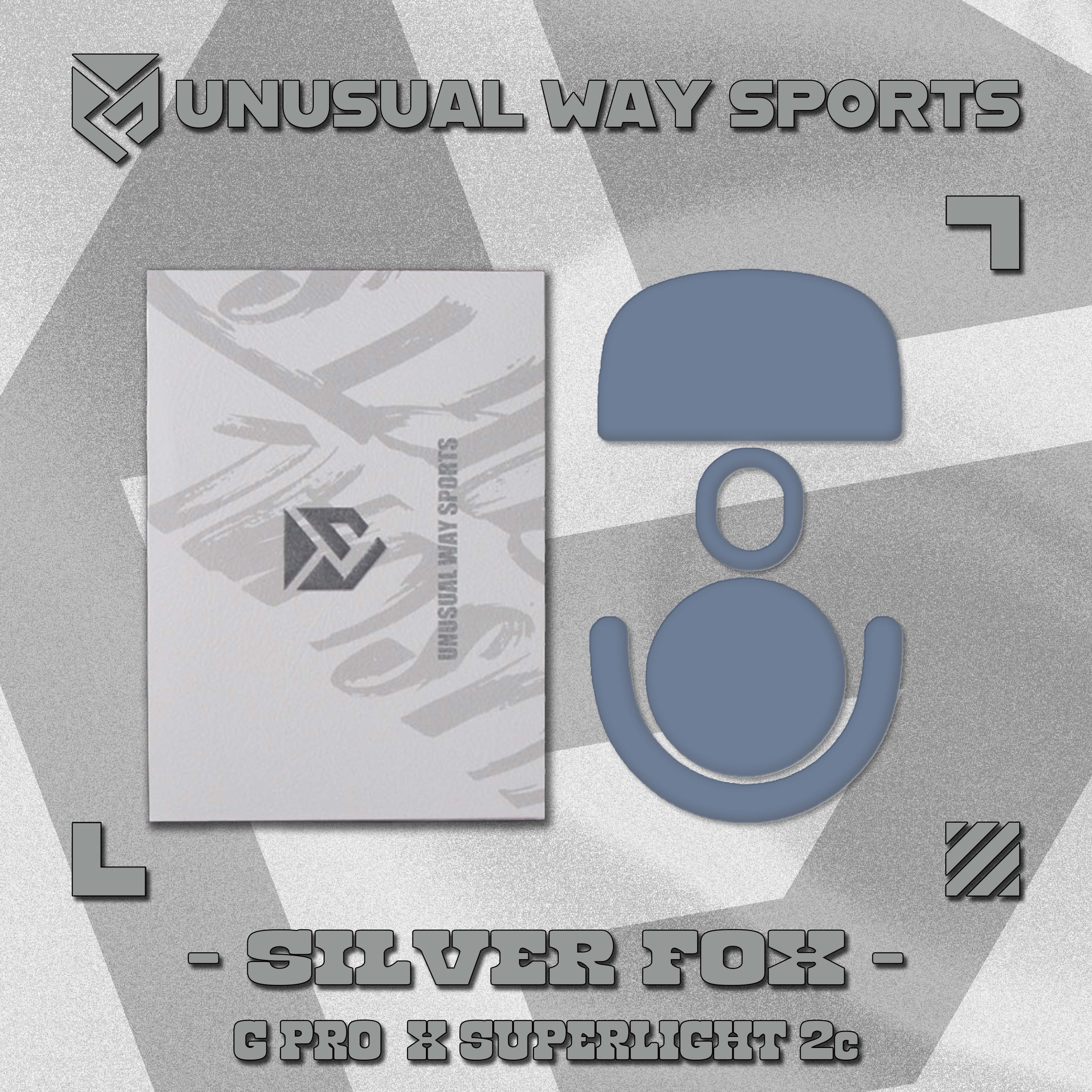 Unusual Way Sports Silver Fox【専用マウスソール】