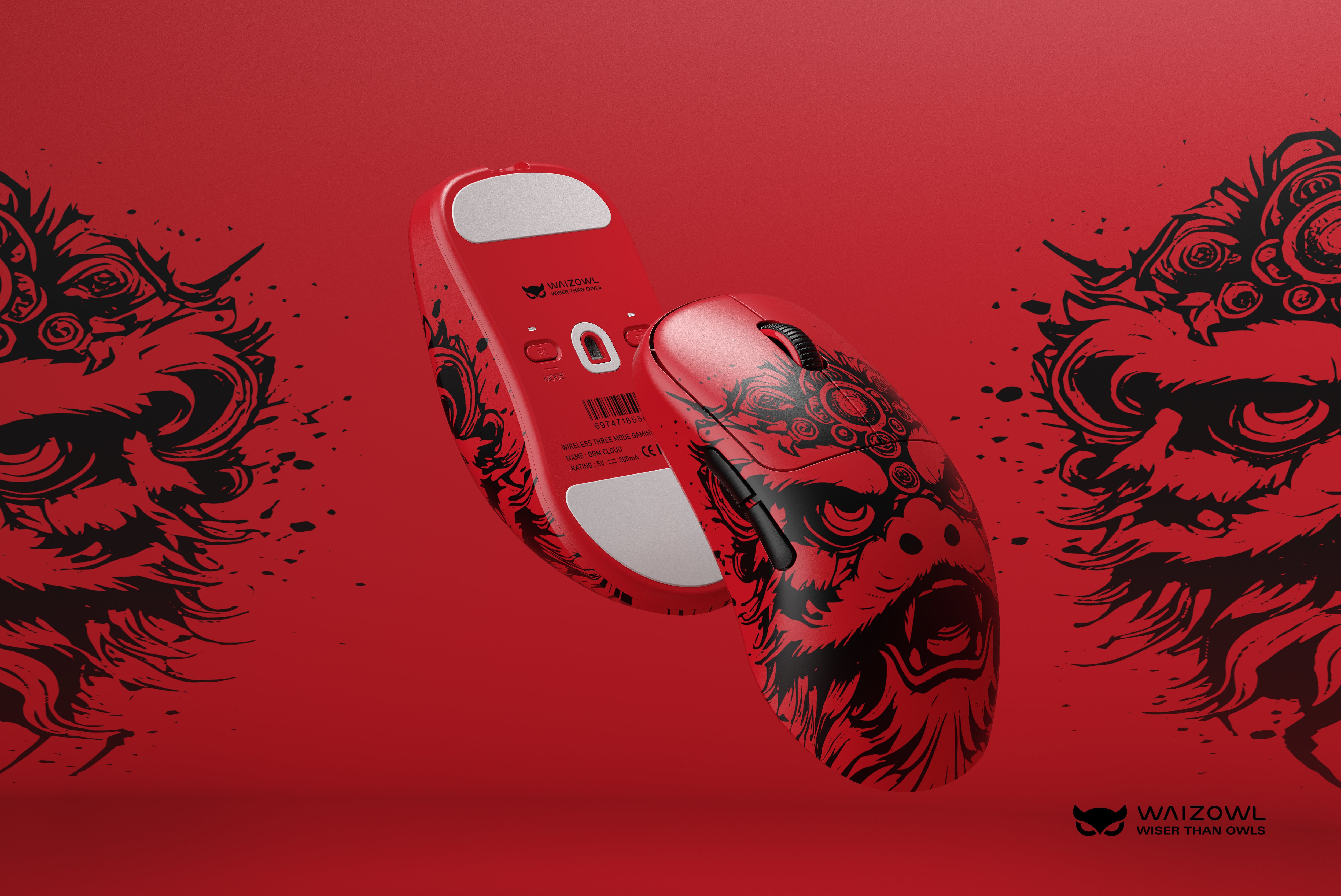 Waizowl OGM CLOUD 3950【ゲーミングマウス】