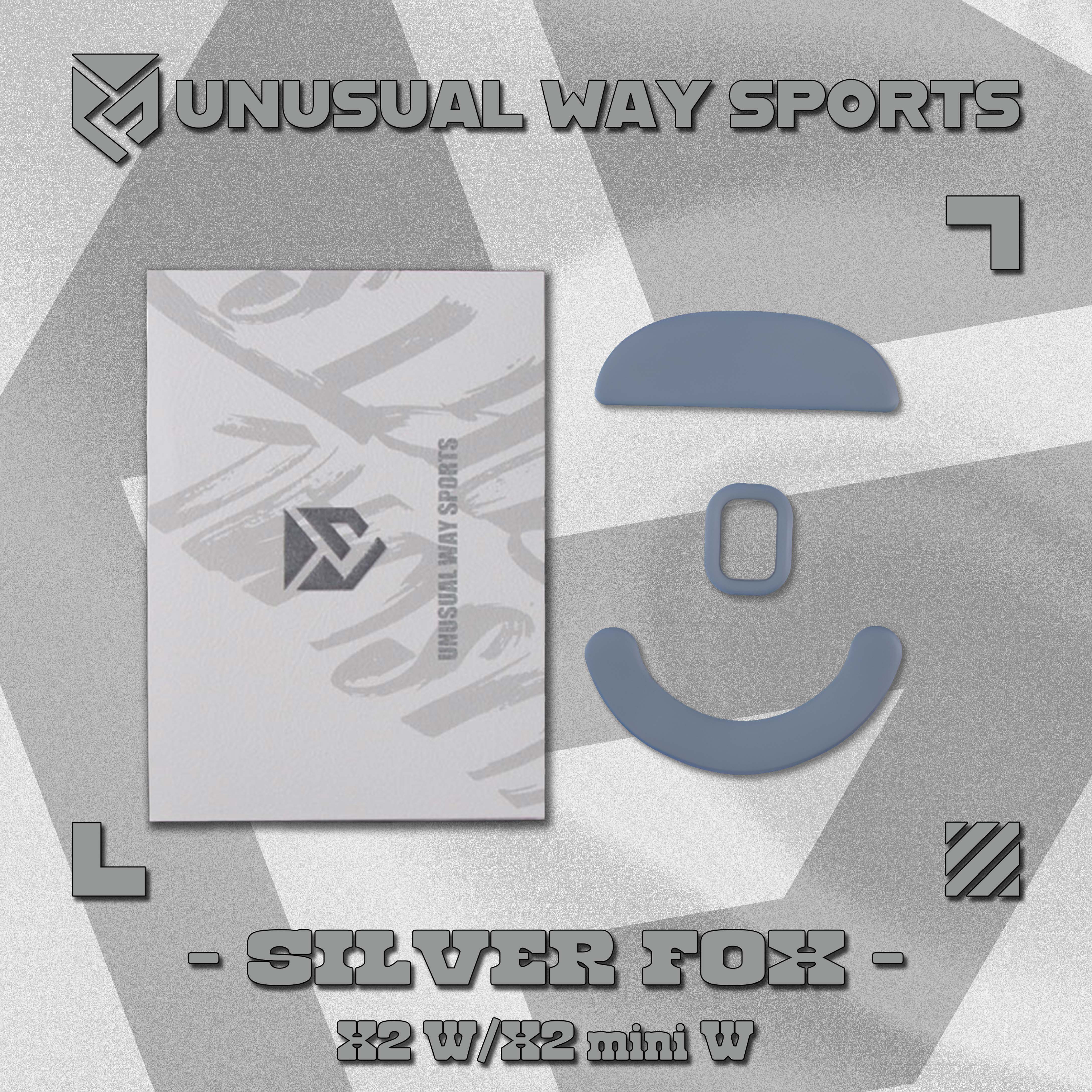 Unusual Way Sports Silver Fox【専用マウスソール】