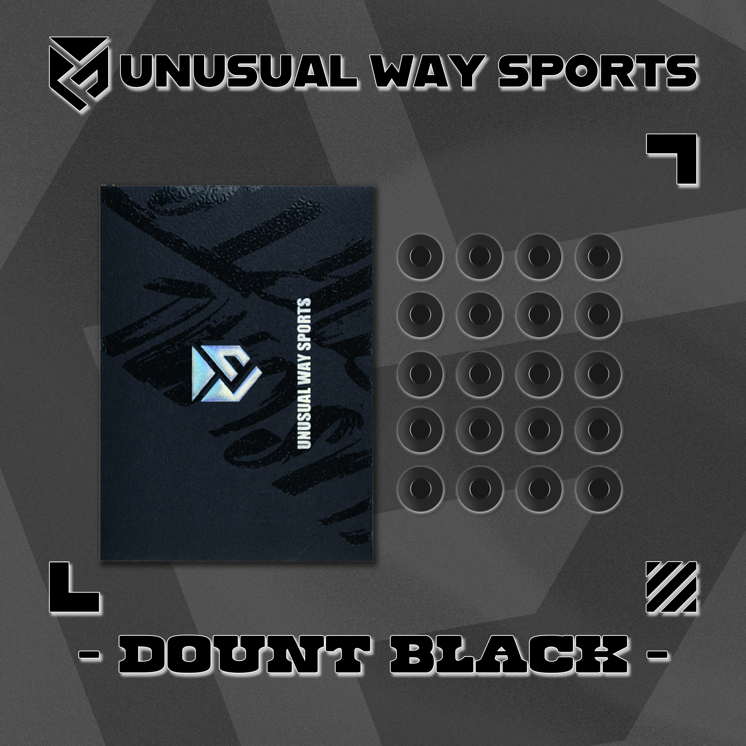 Unusual Way Sports Dot Donut【汎用型マウスソール】