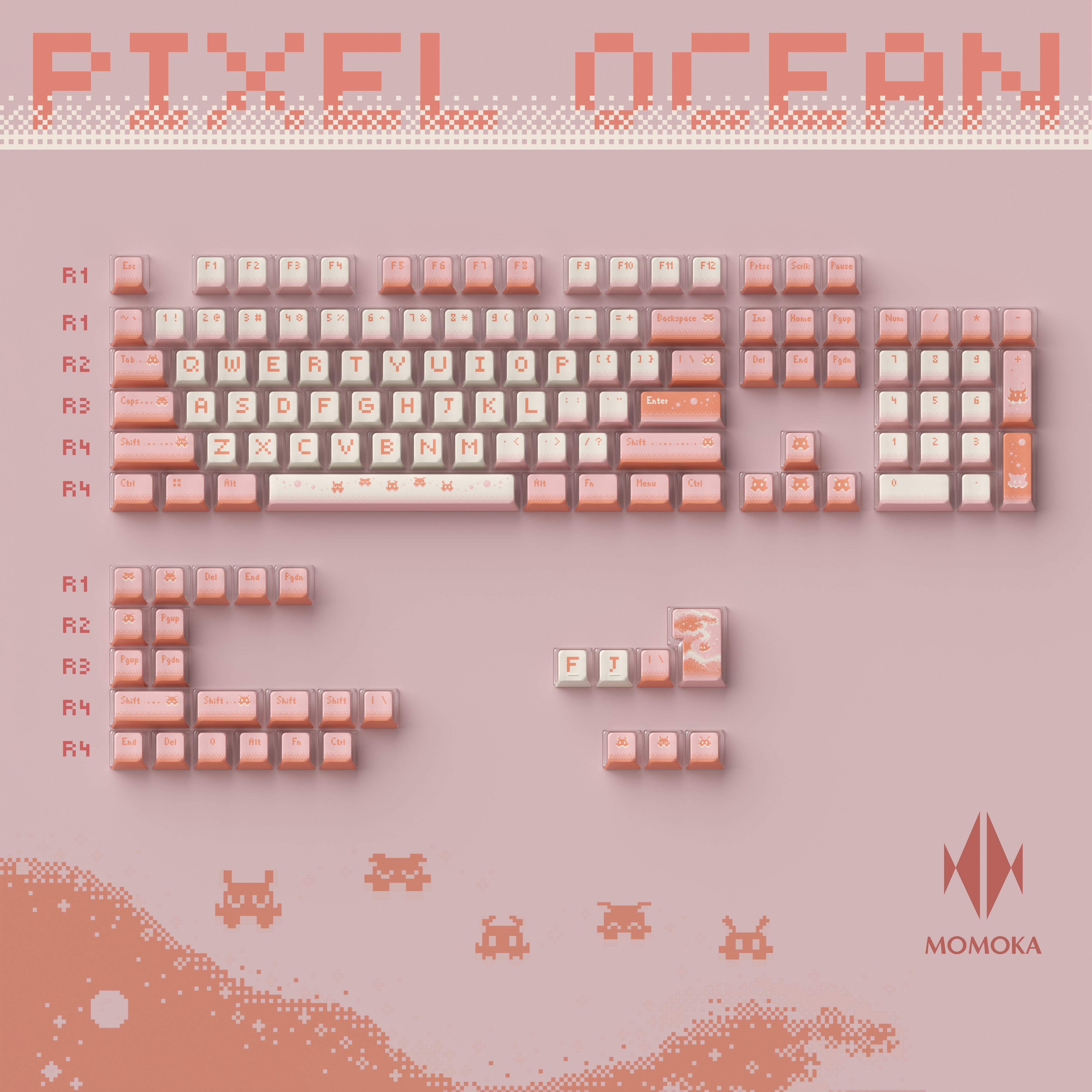 MOMOKA Pixel Ocean(128key)