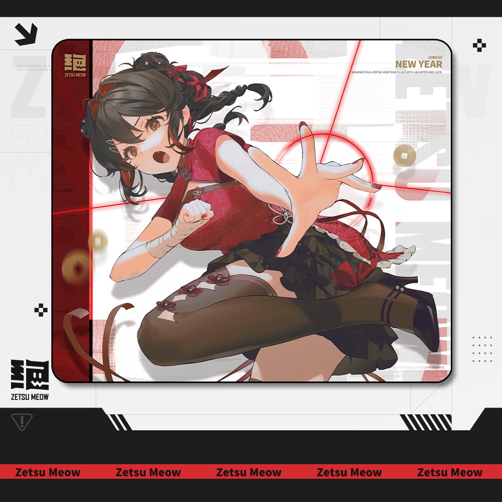 ZETSUMEOW - ZETSU - NEW YEAR 2026【布製マウスパッド】