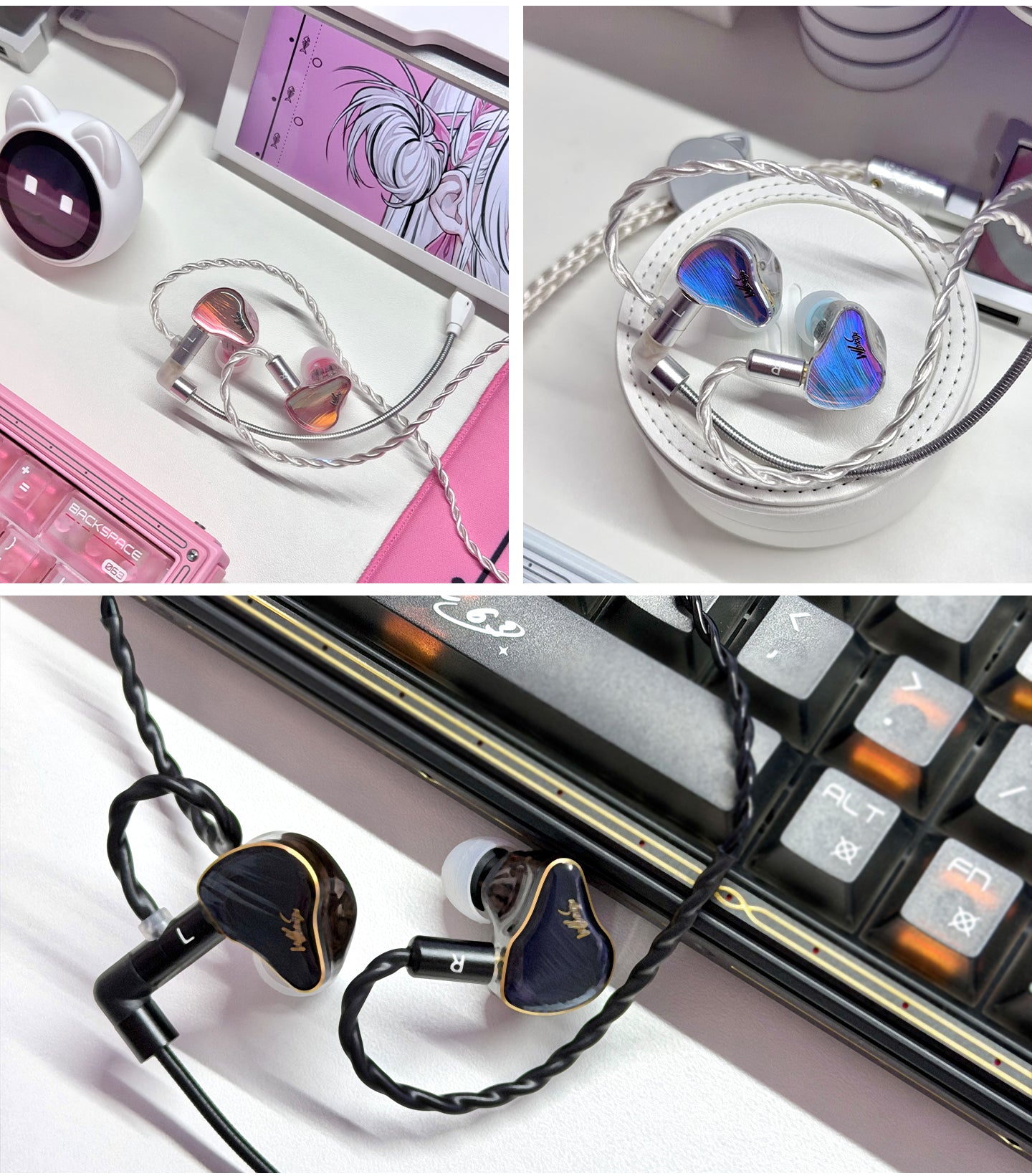 WLMOUSE 幻 IEM ゲーミングイヤホン