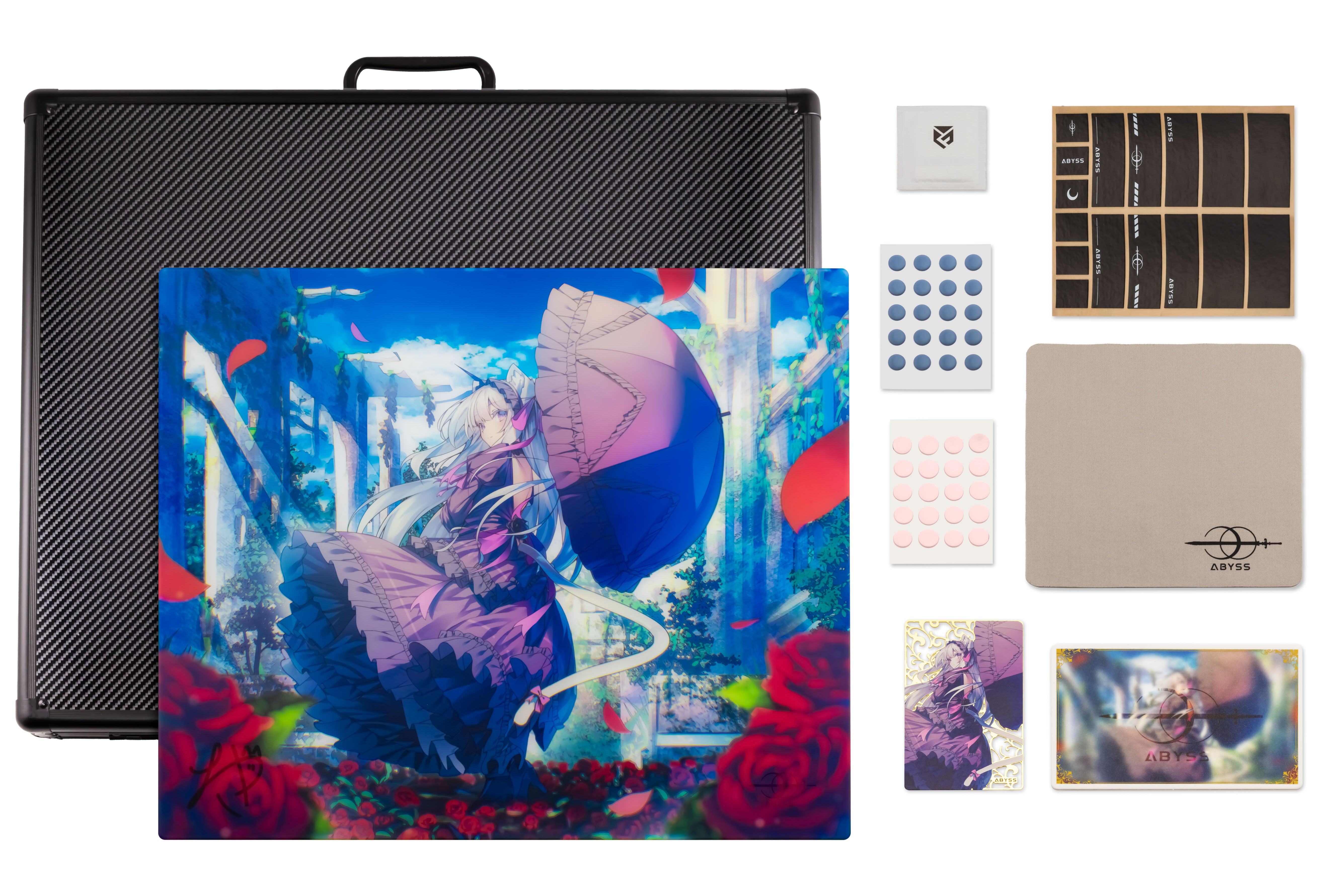 先行予約販売】AbyssGaming 琉璃【ガラス製マウスパッド】18:00 START