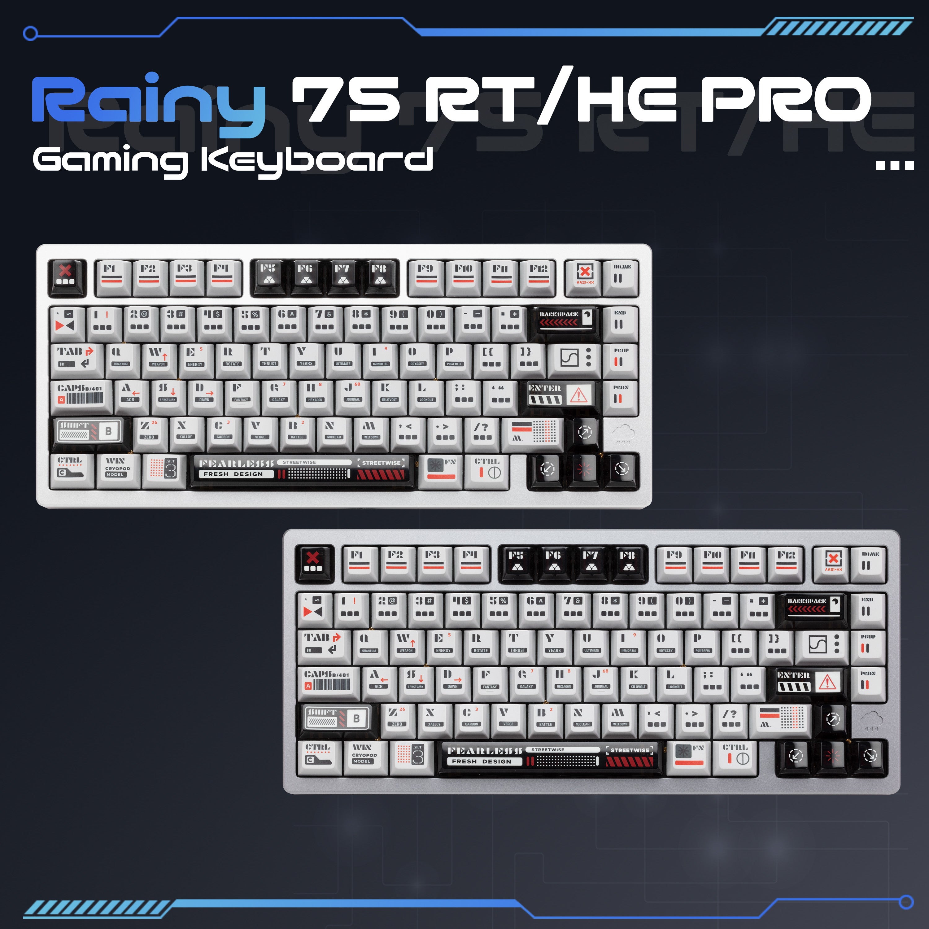 WOBKEY Rainy 75 HE/RT Pro【ゲーミングキーボード】