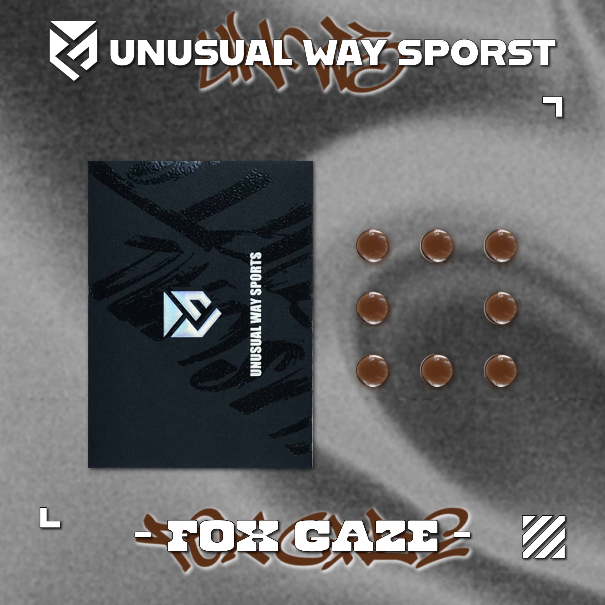 Unusual Way Sports Fox Gaze Dot【汎用型マウスソール】
