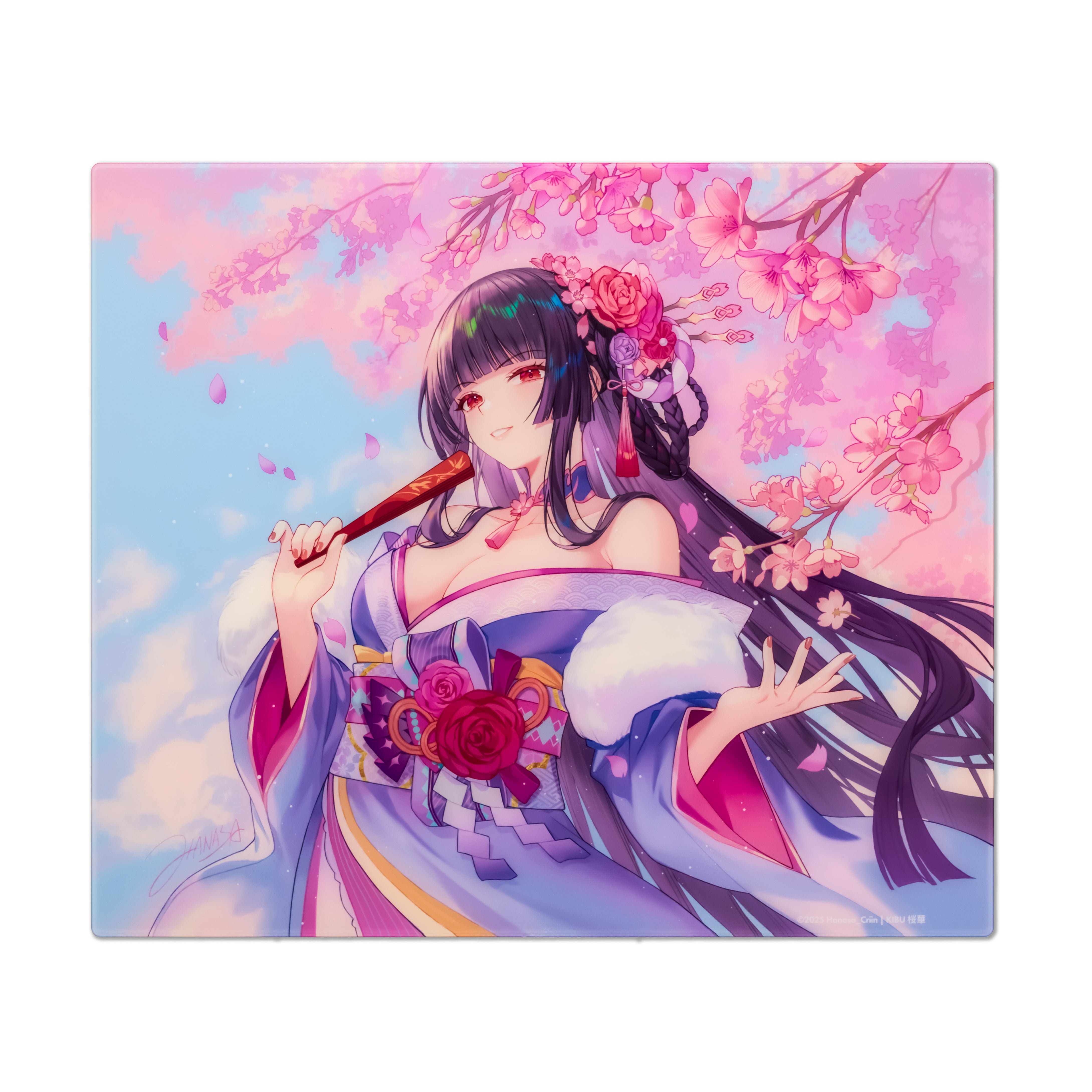 【数量限定】KIBU Gear 桜華 Japan Limited Edition【ガラス製マウスパッド】9/30 20:00(JST)