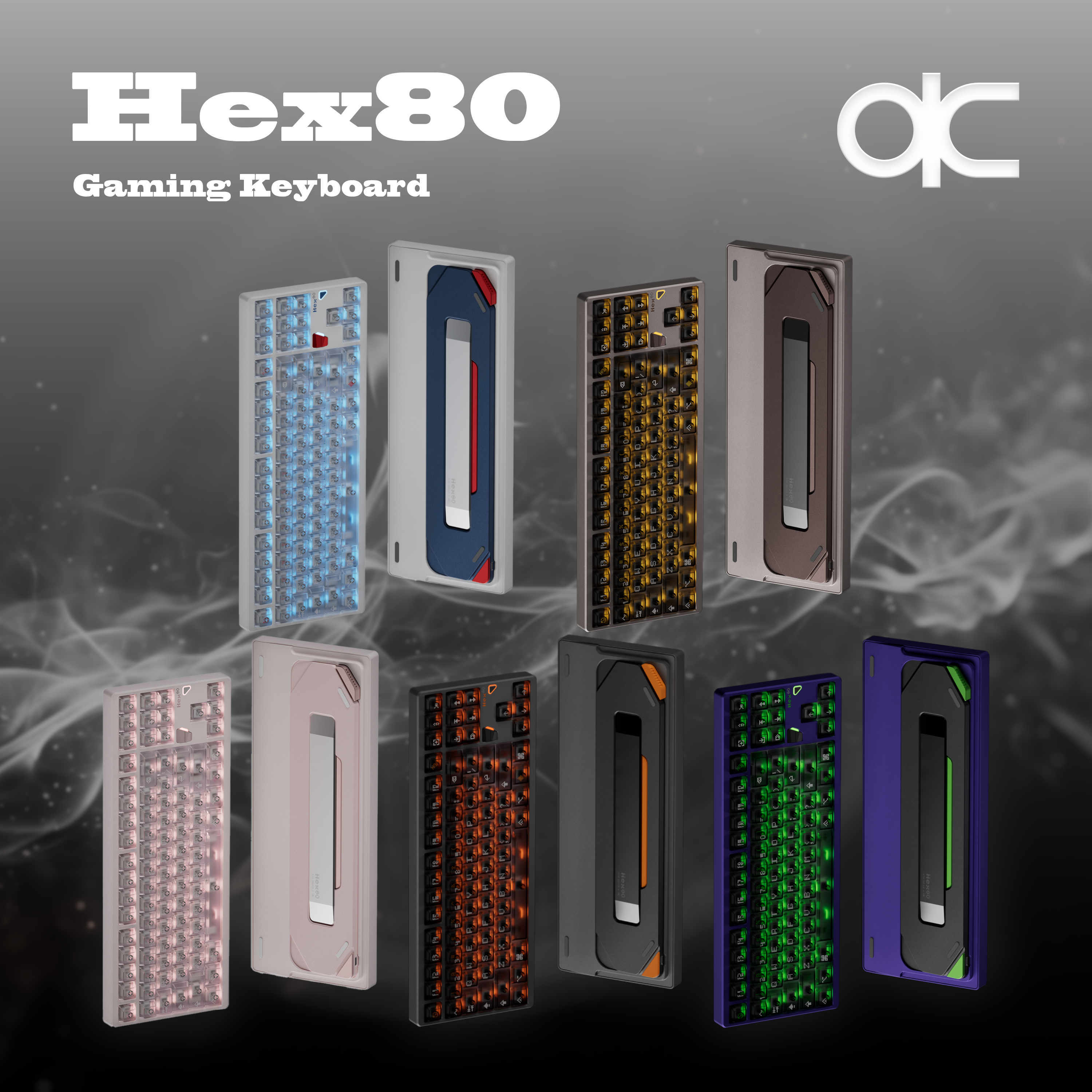 QwertyKeys × ATK Hex80 TKL【ゲーミングキーボード】10.2 18:00 START