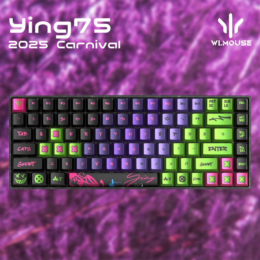 WLMOUSE 影75-Ying75 2025Carnival数量限定モデル【ゲーミングキーボード】 WLMOUSE 影75-Ying75 2025Carnival数量限定モデル【ゲーミングキーボード】