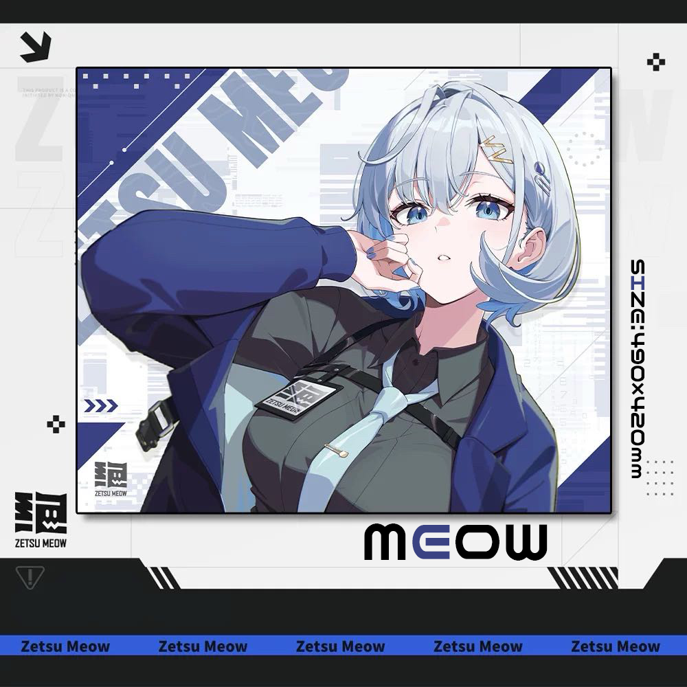 ZETSUMEOW - MEOW【布製マウスパッド】