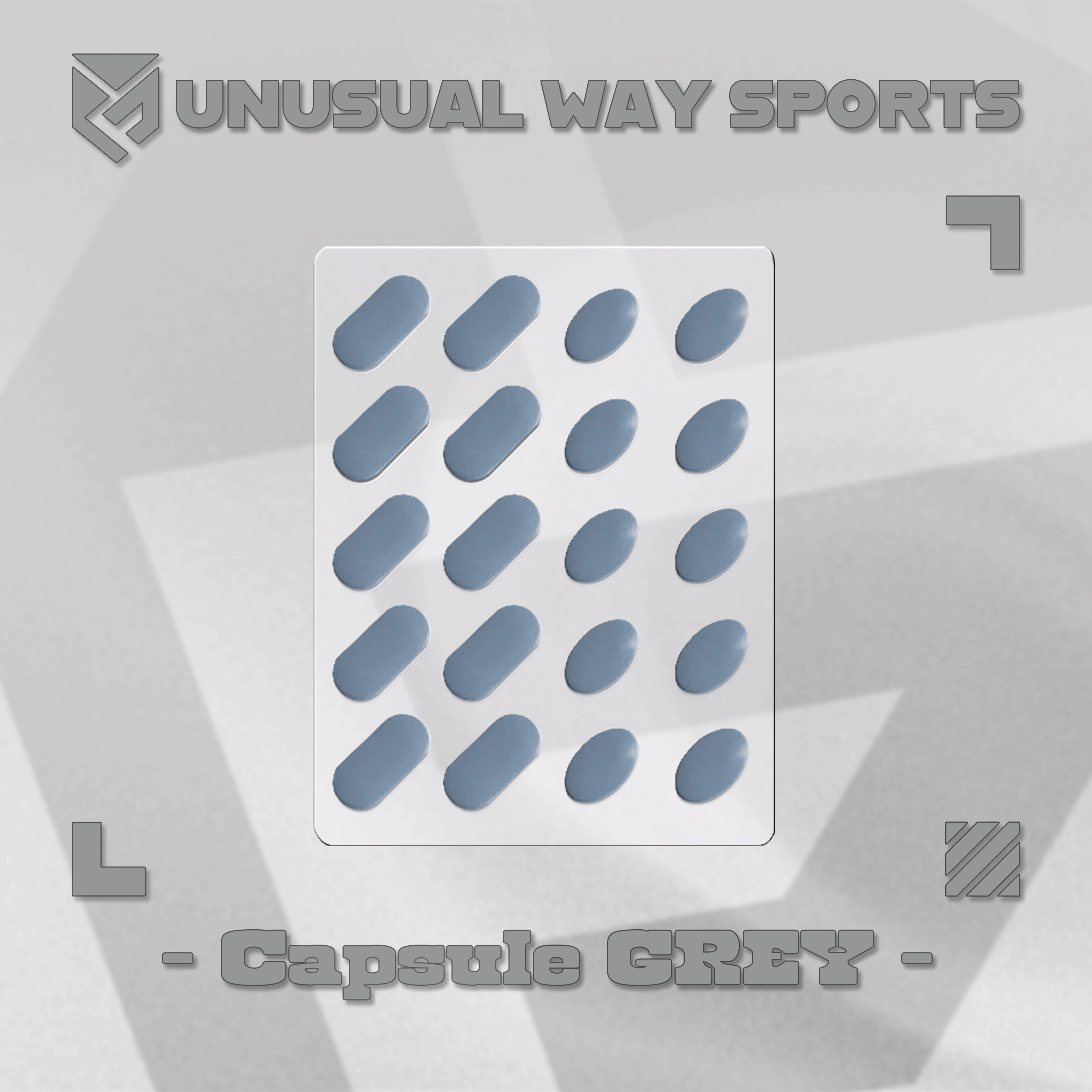 Unusual Way Sports Capsule【汎用型マウスソール】
