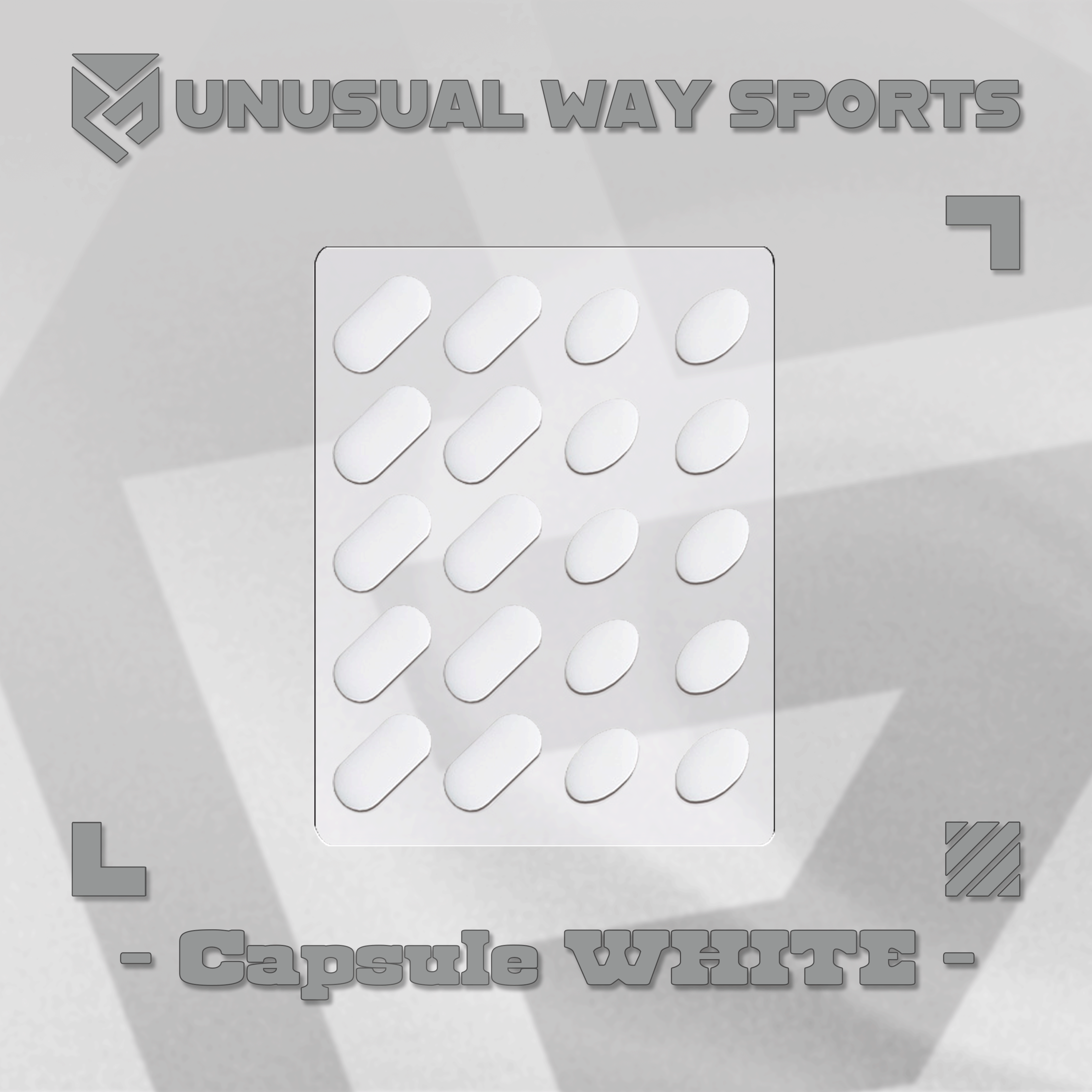 Unusual Way Sports Capsule【汎用型マウスソール】