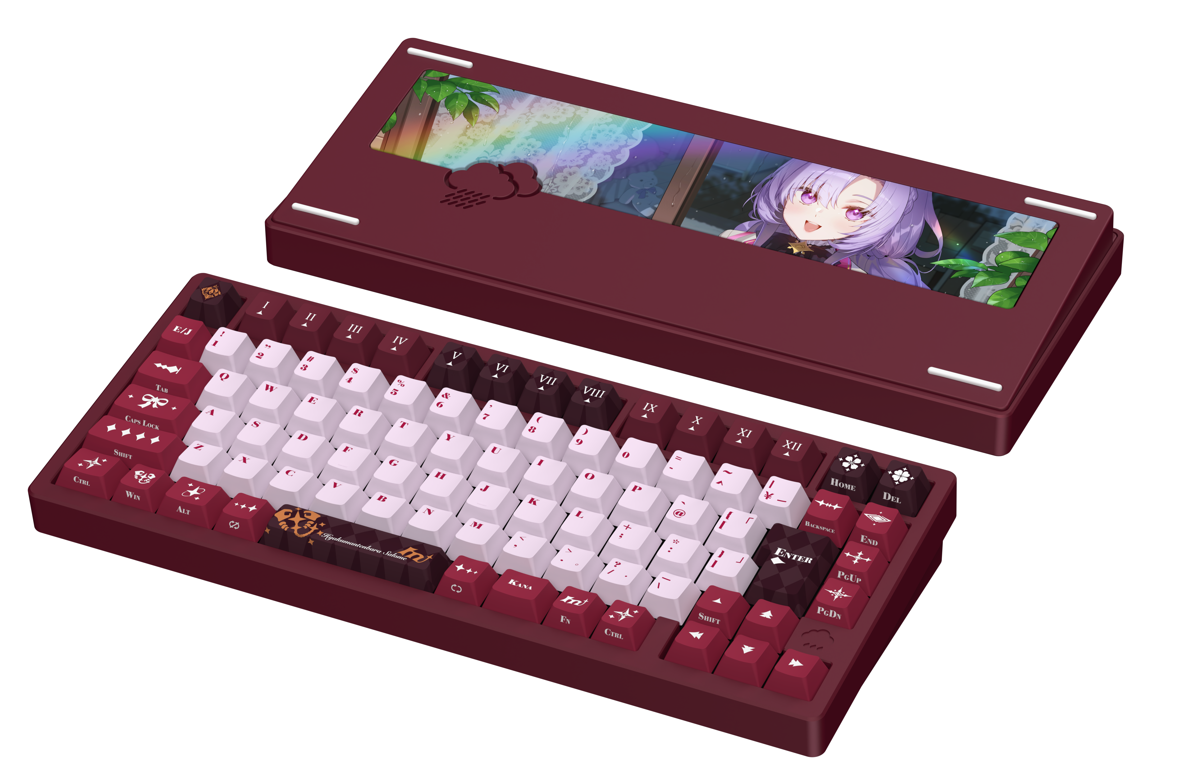 KIBU × にじさんじ - Rainy 75 Pro 壱百満天原サロメEdition【メカニカルキーボード】