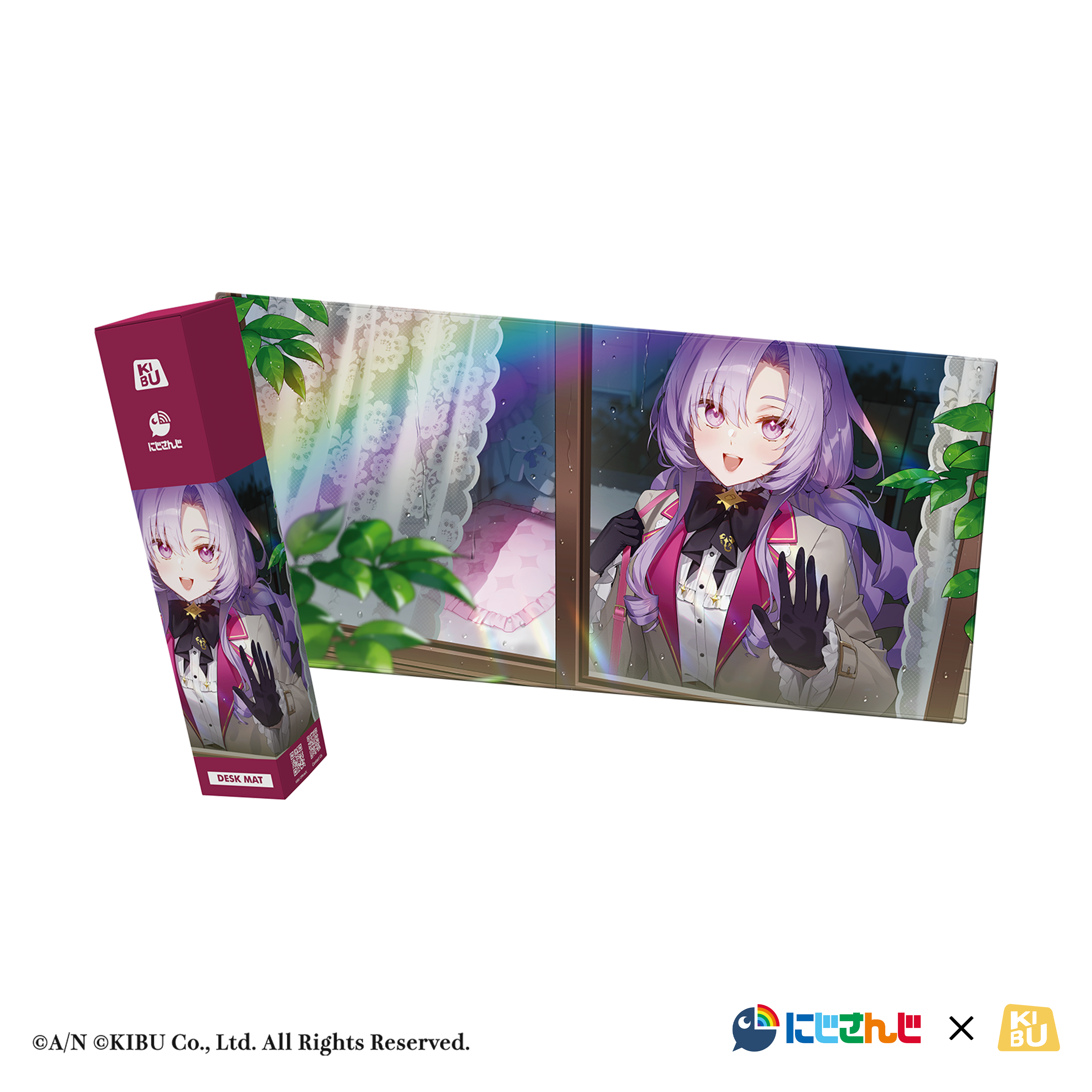 [EN] KIBU × NIJISANJI - Gaming Desk Mat - Hyakumantenbara Salome Edition