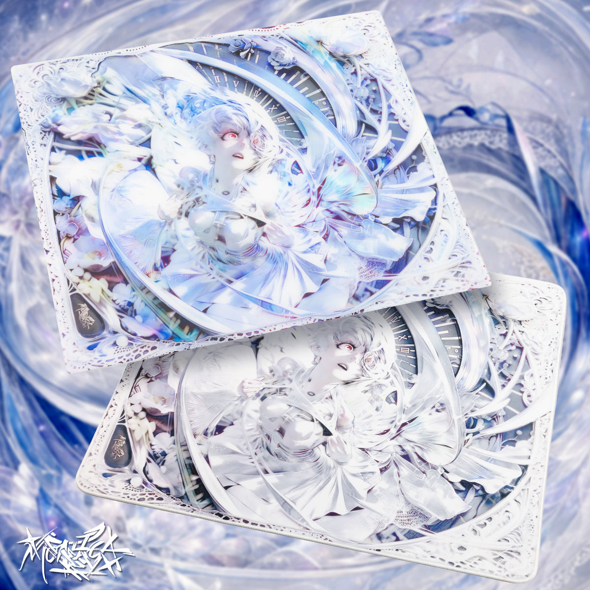 Monica Nica【布製＆ガラス製マウスパッド】