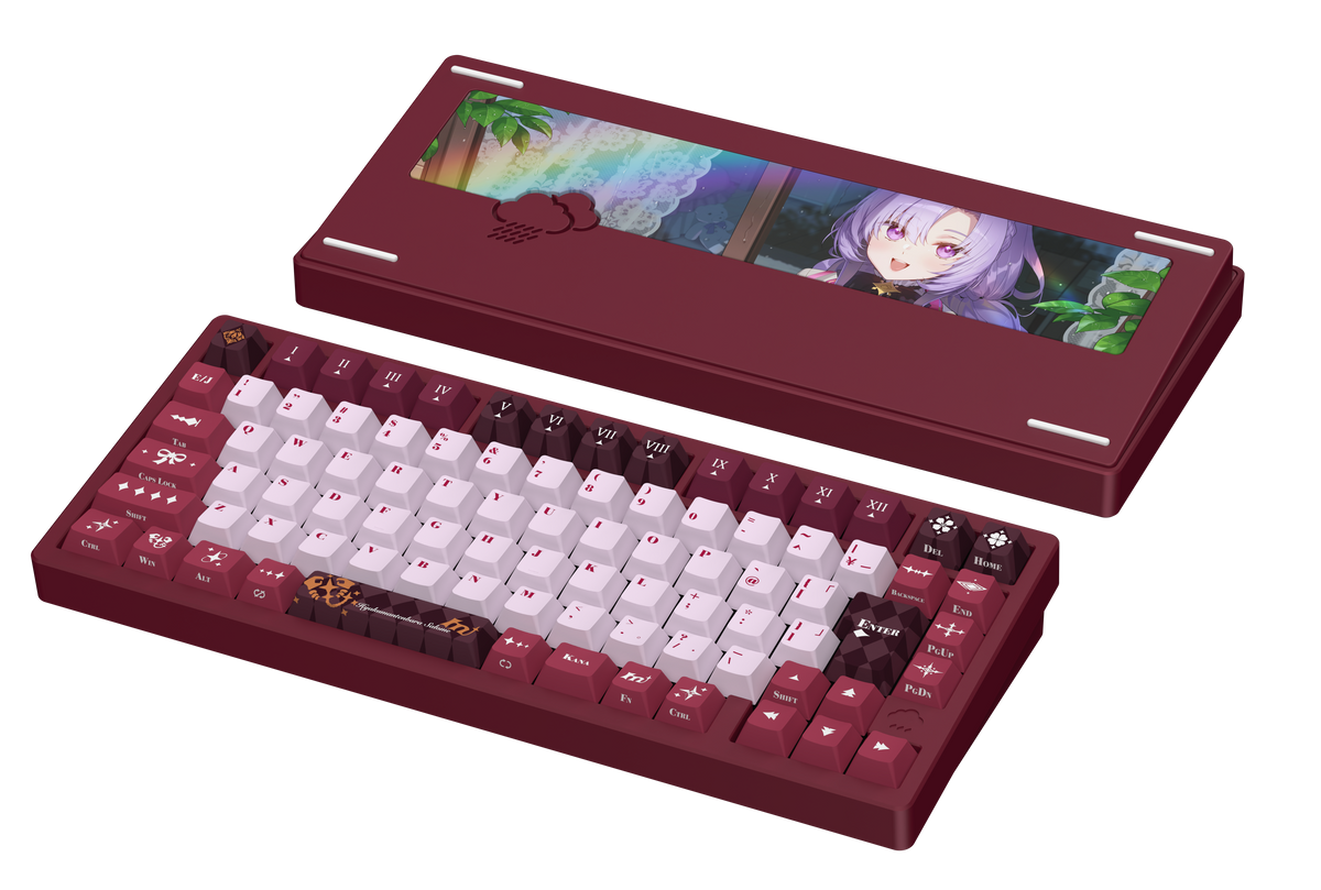 [EN] KIBU × NIJISANJI - WOBKEY Rainy75 Pro - Hyakumantenbara Salome Edition