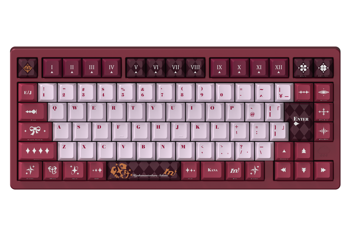 [EN] KIBU × NIJISANJI - WOBKEY Rainy75 Pro - Hyakumantenbara Salome Edition