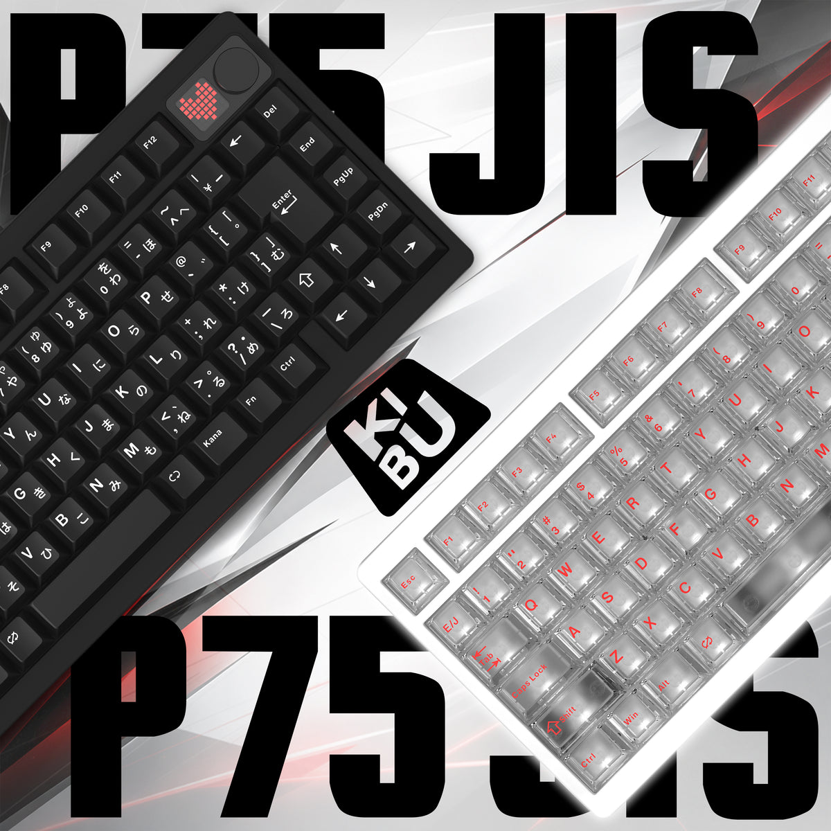 KIBU Gear P75 JIS 日本語配列【メカニカルキーボード】