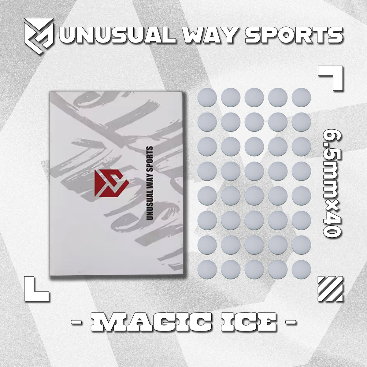 Unusual Way Sports Dot Series【汎用型マウスソール】