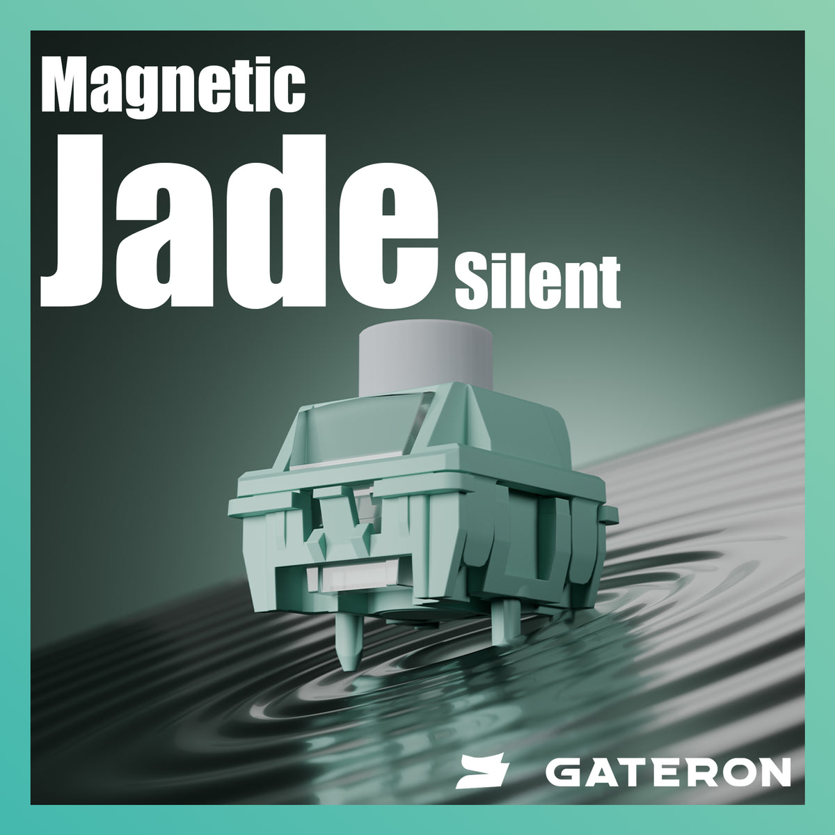 GATERON Magnetic Jade Silent Switch【磁気式静音スイッチ】