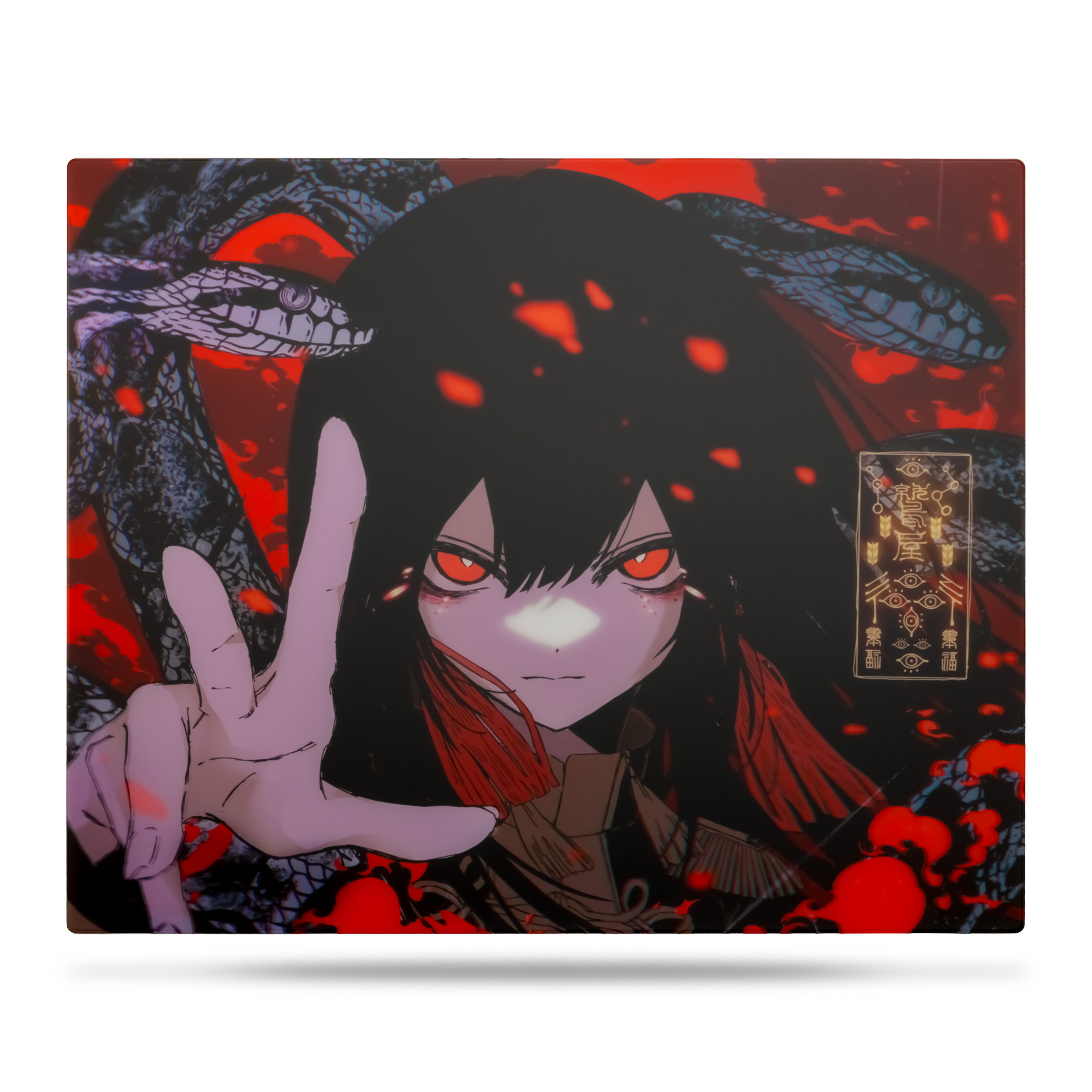 AbyssGaming 紅玉【ガラス製マウスパッド】