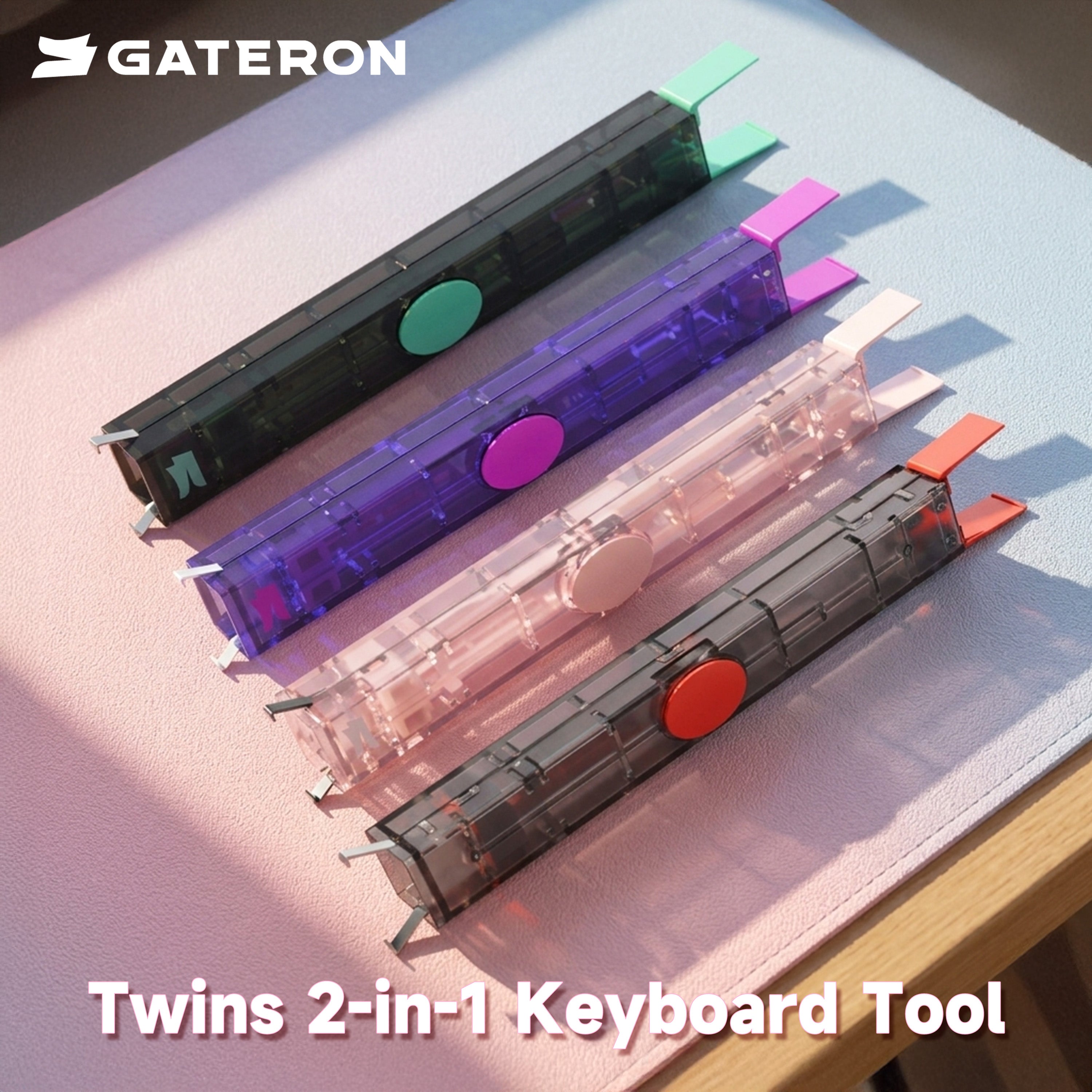GATERON Twins 2-in-1 DIY Tool スイッチ＆キーキャッププラー