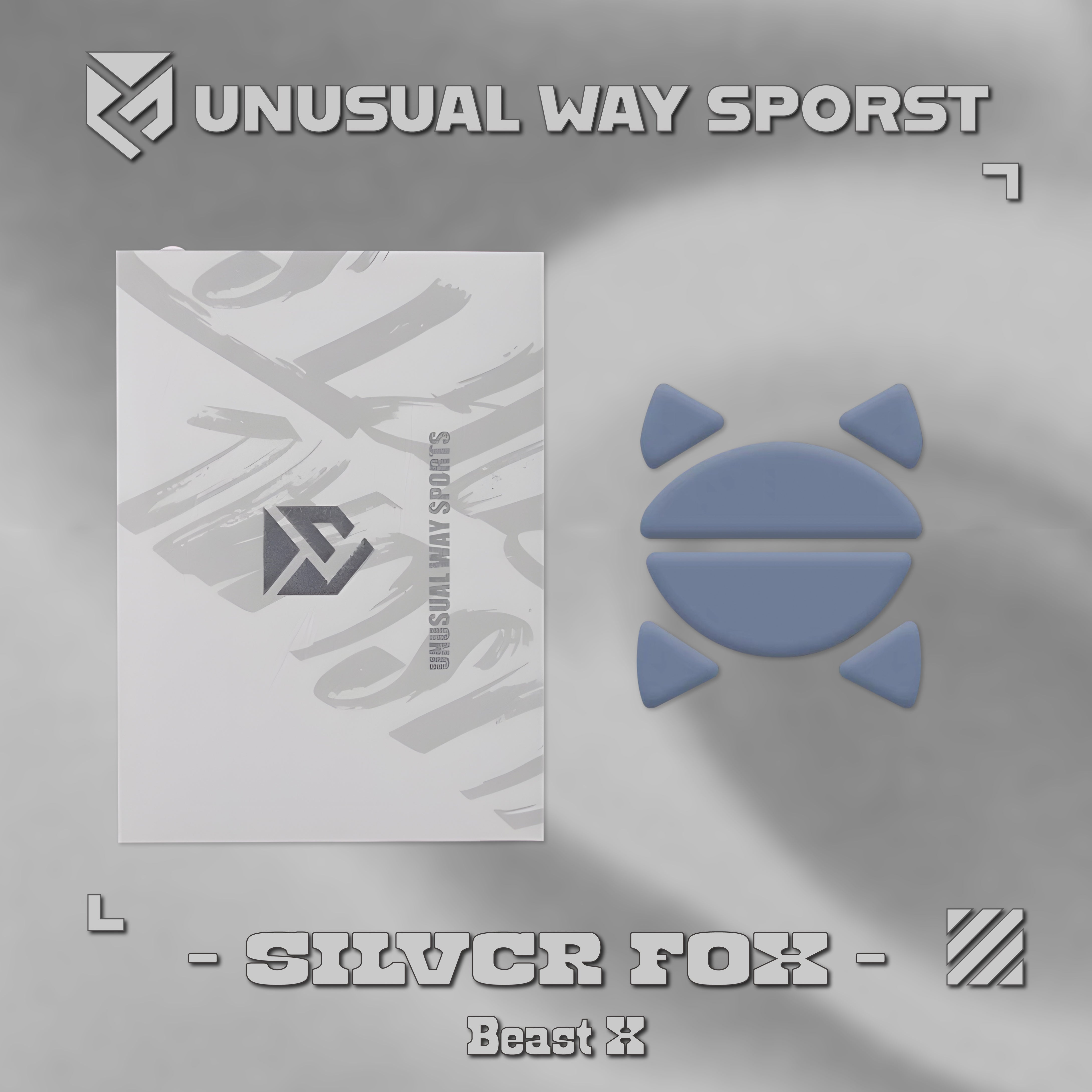 Unusual Way Sports Silver Fox【マウスソール】